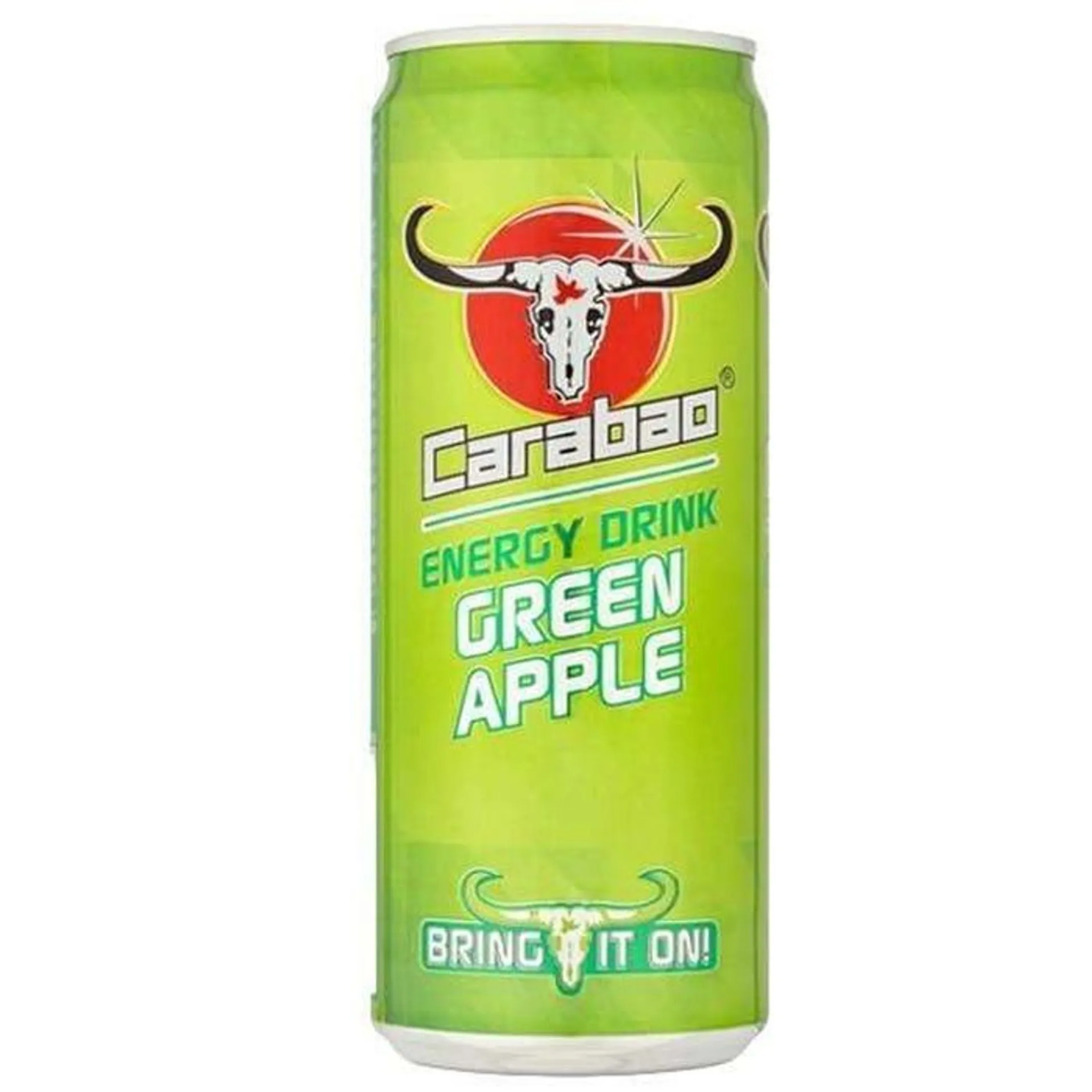 Carabao Energy Drink Green Apple 330ml