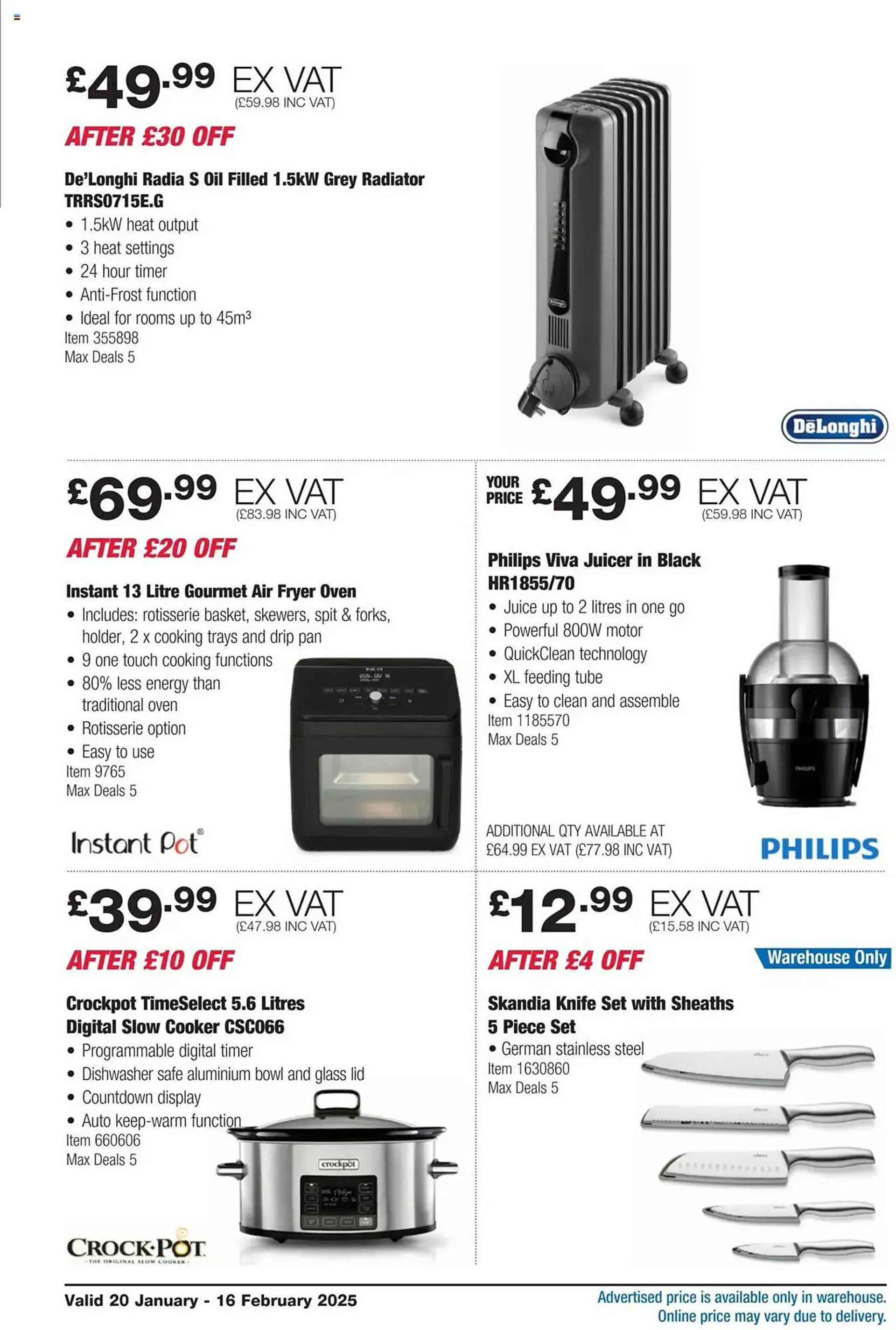 Costco leaflet from 20 January to 16 February 2025 - Catalogue Page 4