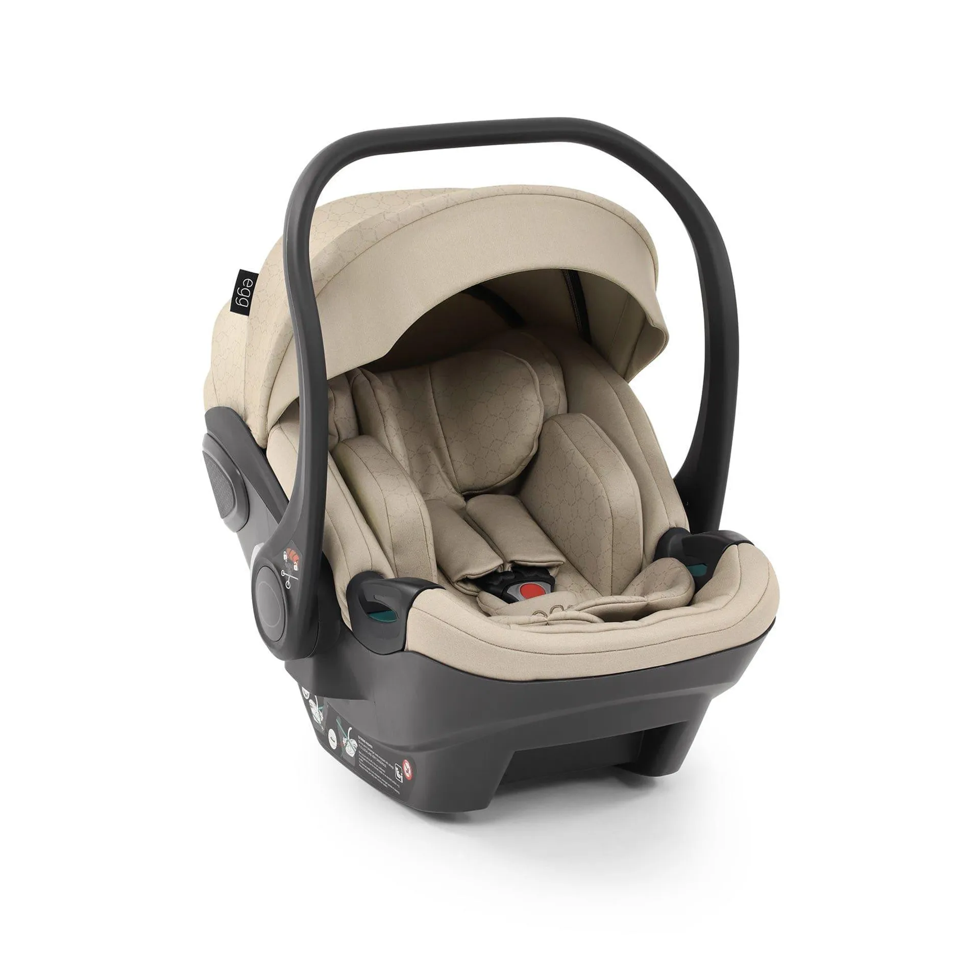 egg Shell i-Size Car Seat Feather Geo