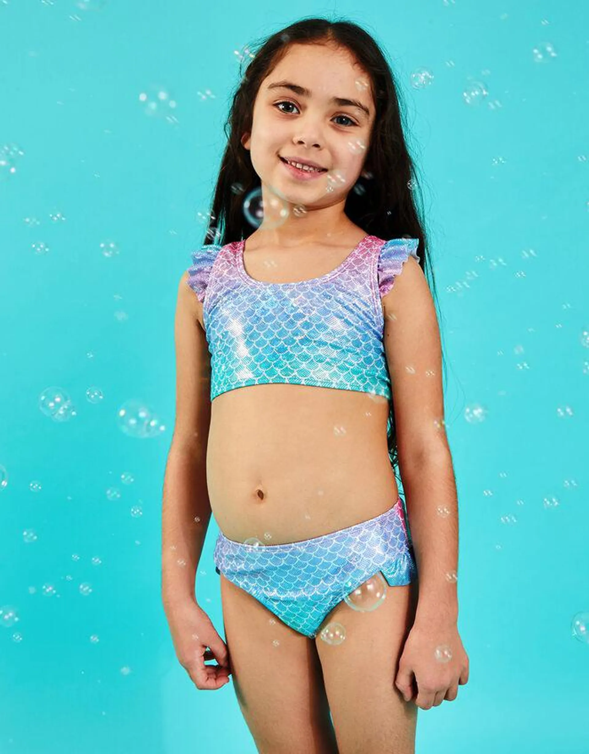 Girls Mermaid Bikini Set