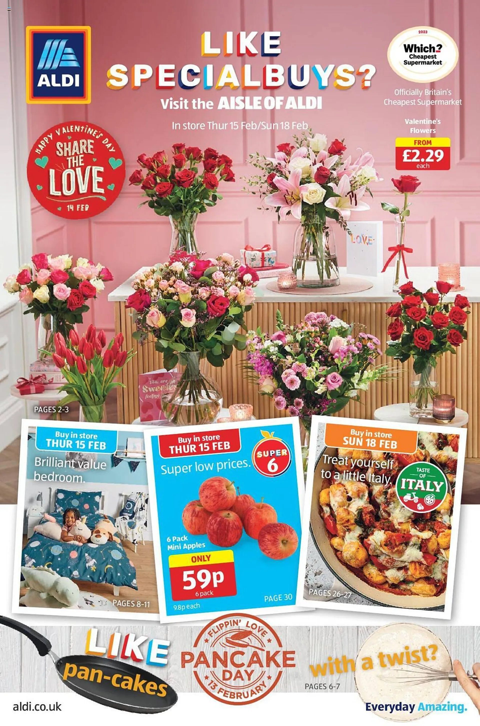 Aldi leaflet from 15 February to 18 February 2024 - Catalogue Page 