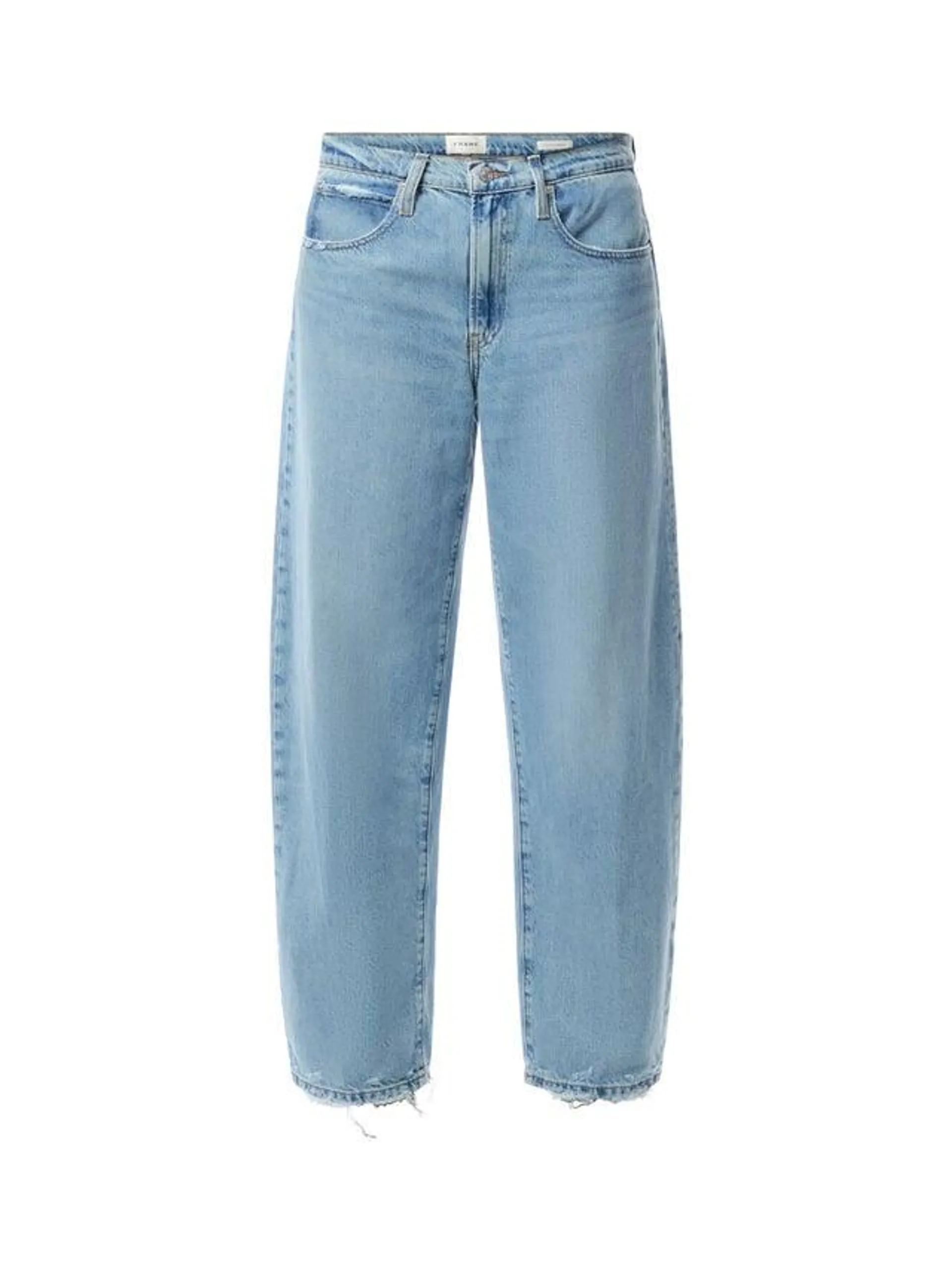 Low Slung Barrel Jeans