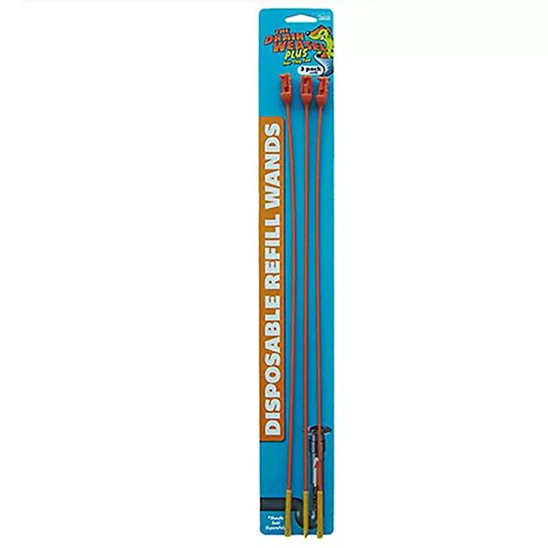 Drain Weasel Disposable Refill Wands 3-pack