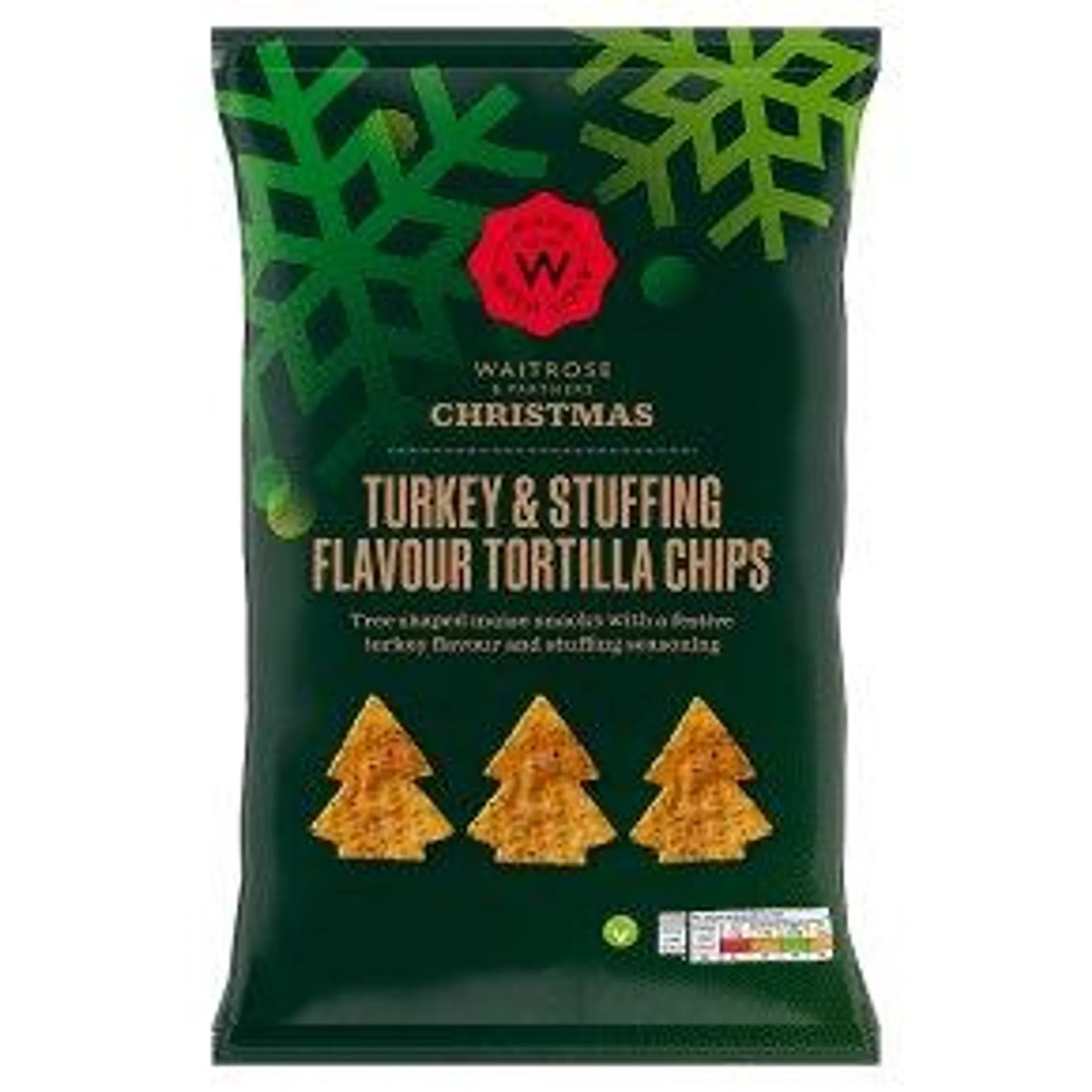 Waitrose Turkey & Stuffing Tortilla Chips