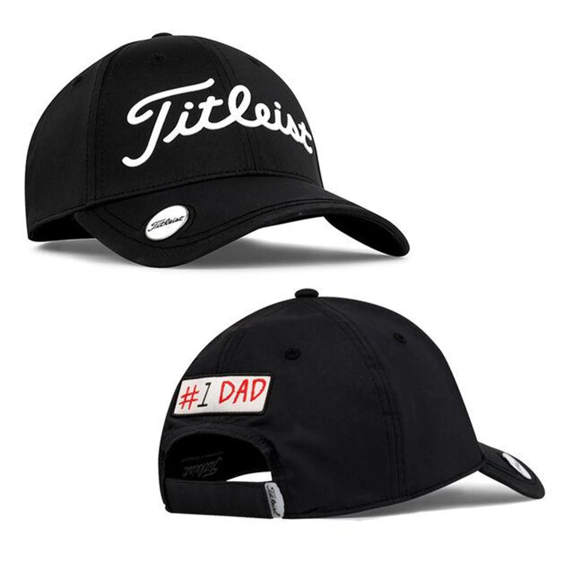 Titleist Men's No 1 Dad Golf Cap Pack