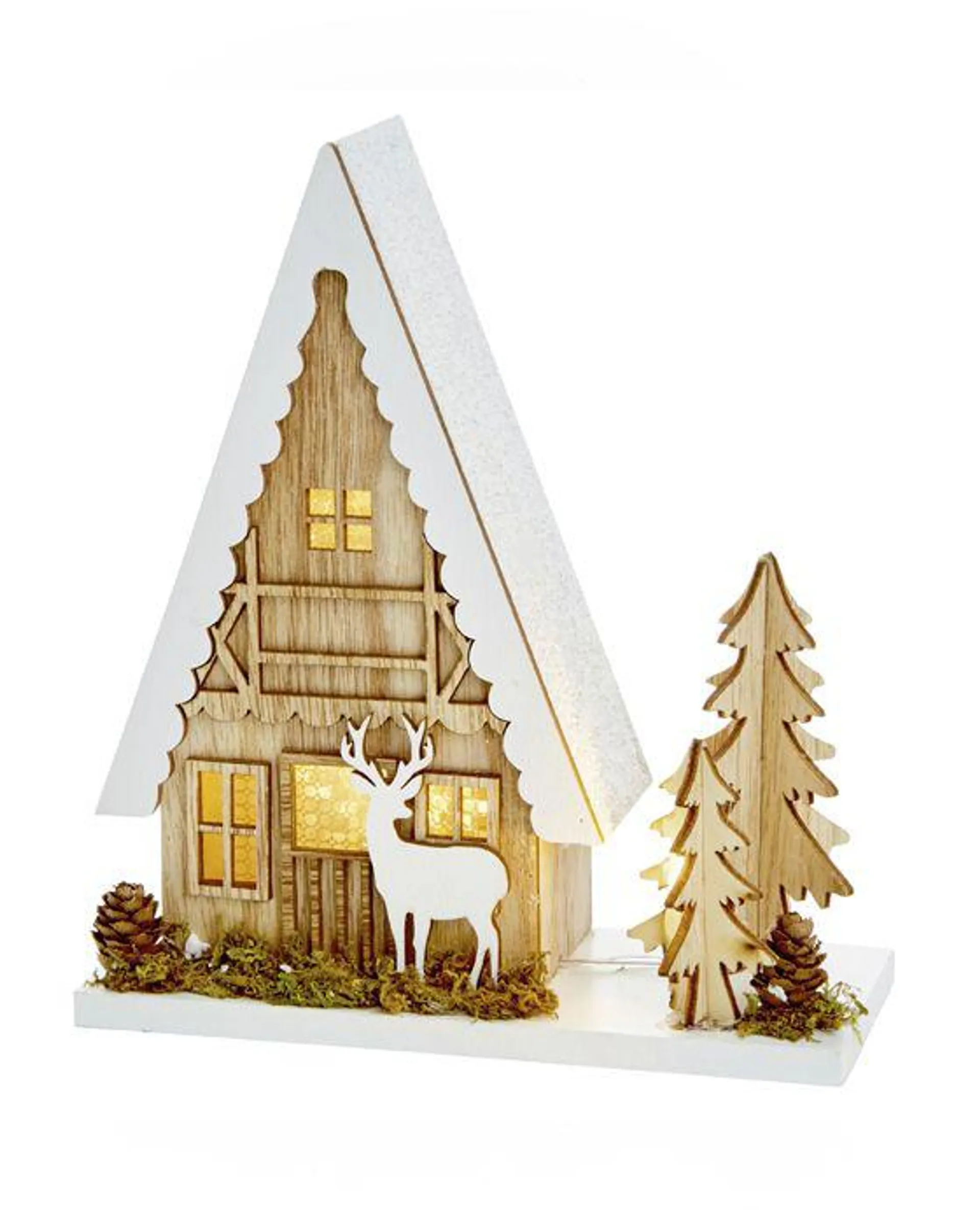 Wooden Christmas House