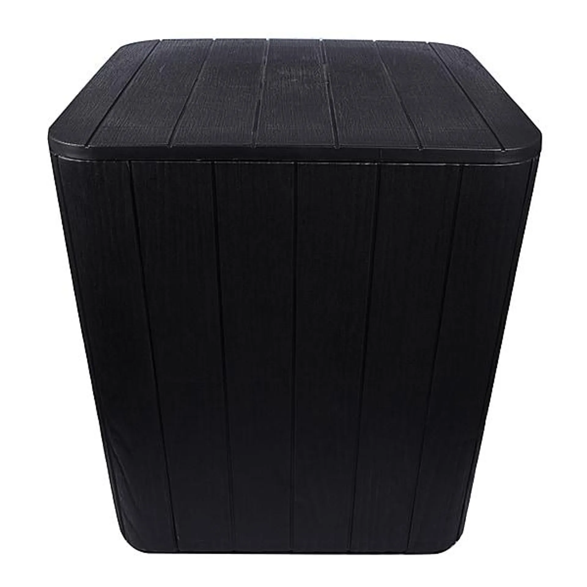 Durable UV Protected and Weather Resistance Storage Table - Black