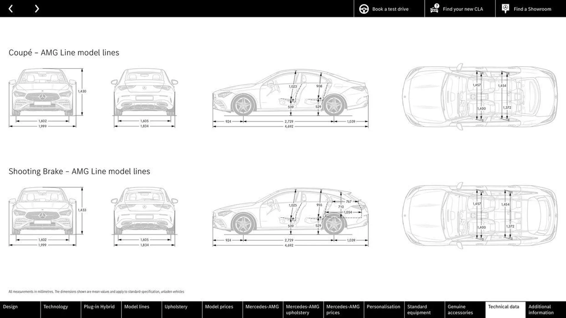 Mercedes Benz CLA Shooting Brake from 22 August to 22 August 2025 - Catalogue Page 66