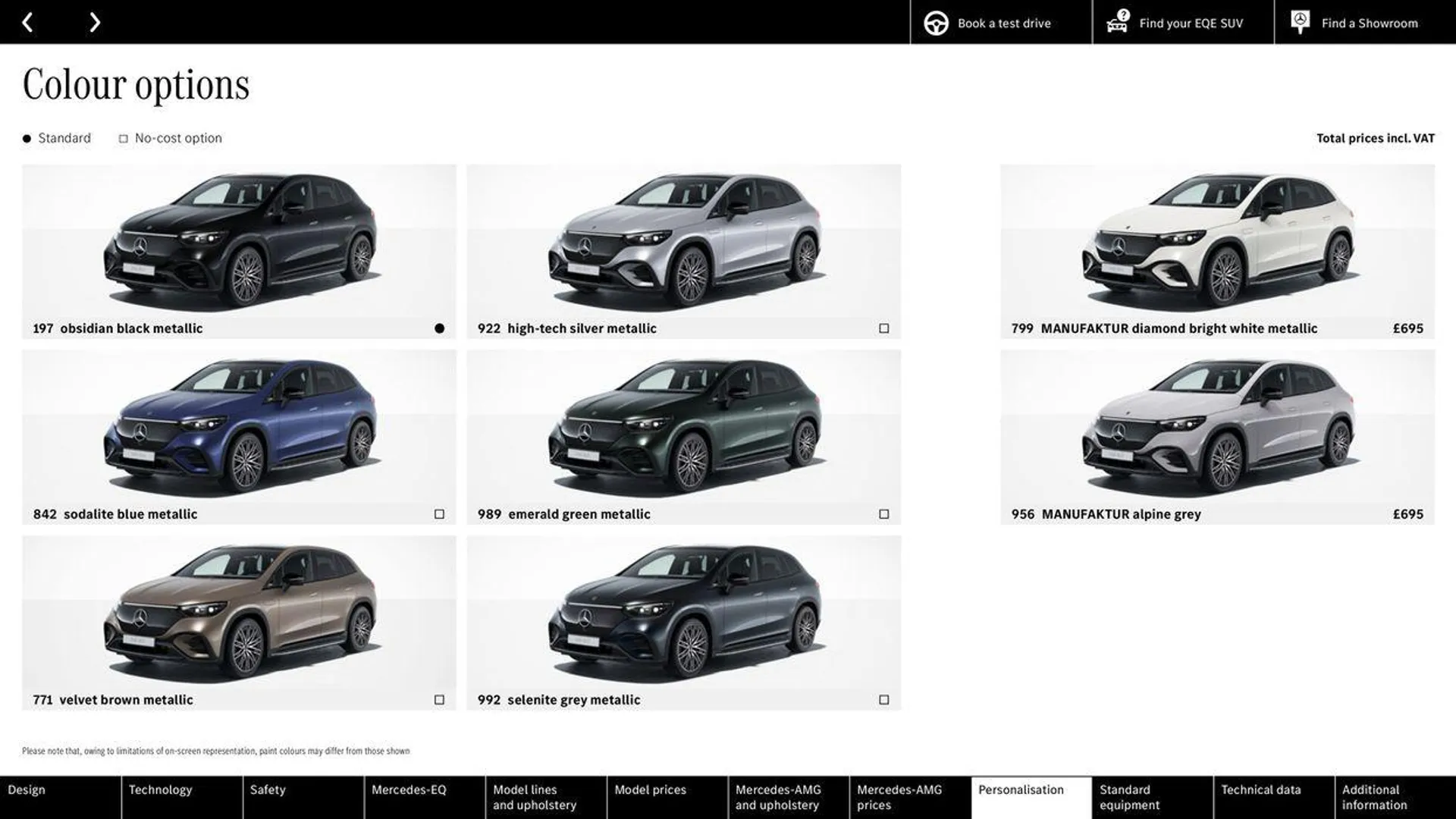 Mercedes Benz New EQE SUV from 14 May to 31 December 2024 - Catalogue Page 45