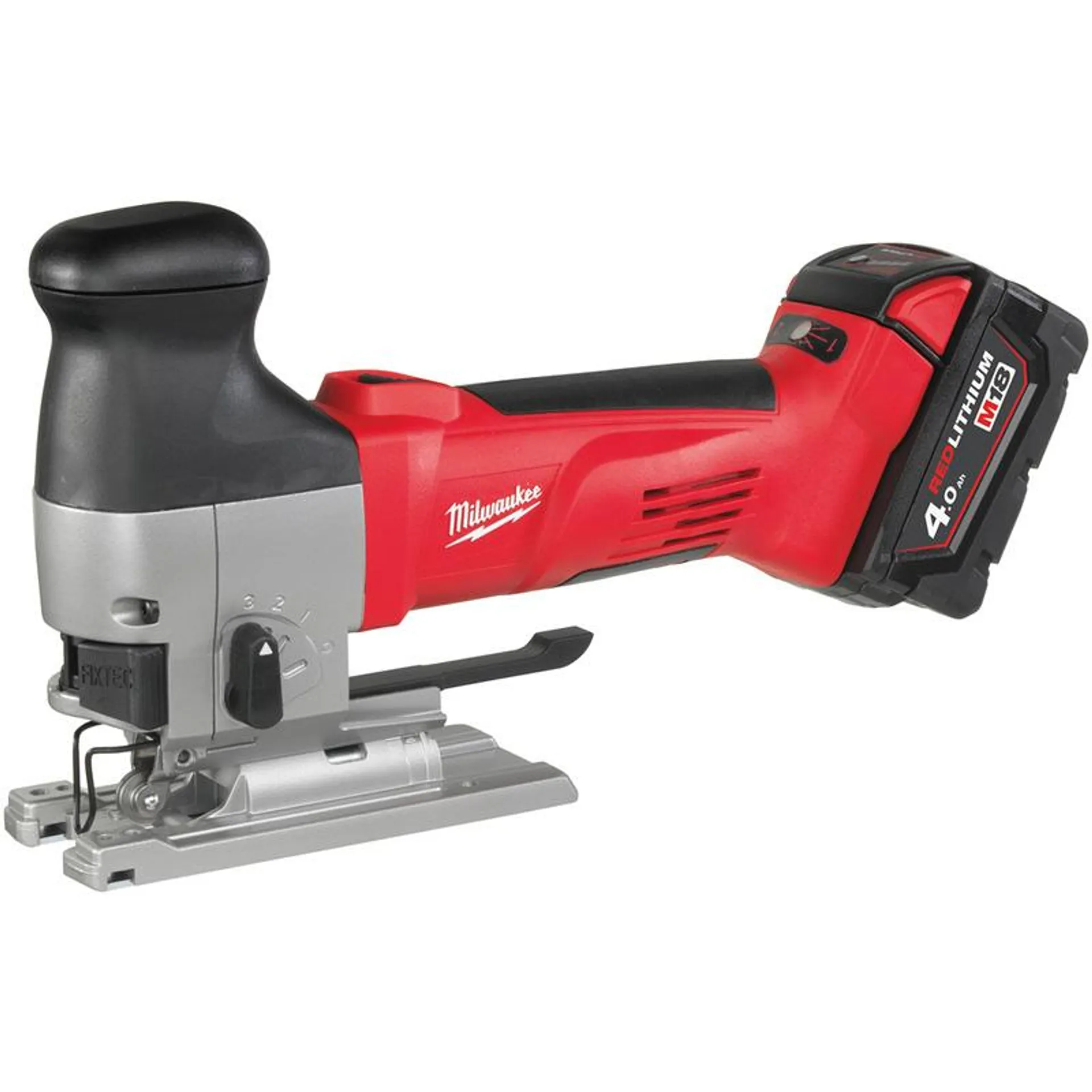 Milwaukee M18 Body Grip Jigsaw 2 x 4.0Ah