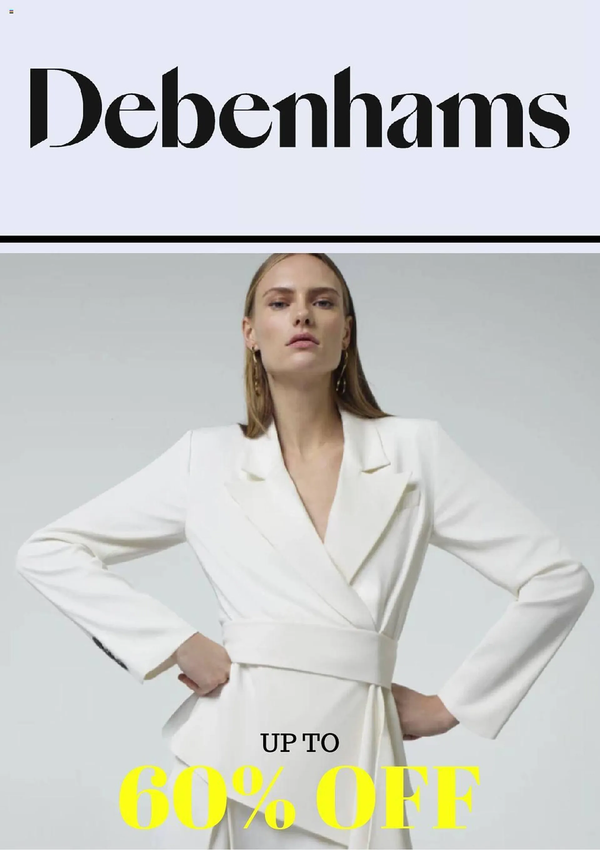 Debenhams leaflet - 1