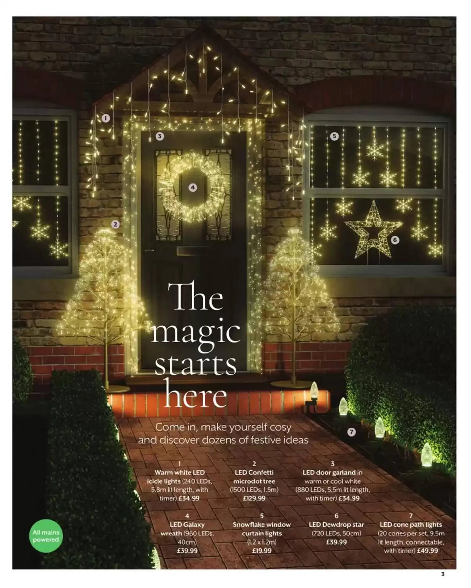 Squires Garden Centres leaflet from 26 November to 31 December 2024 - Catalogue Page 3