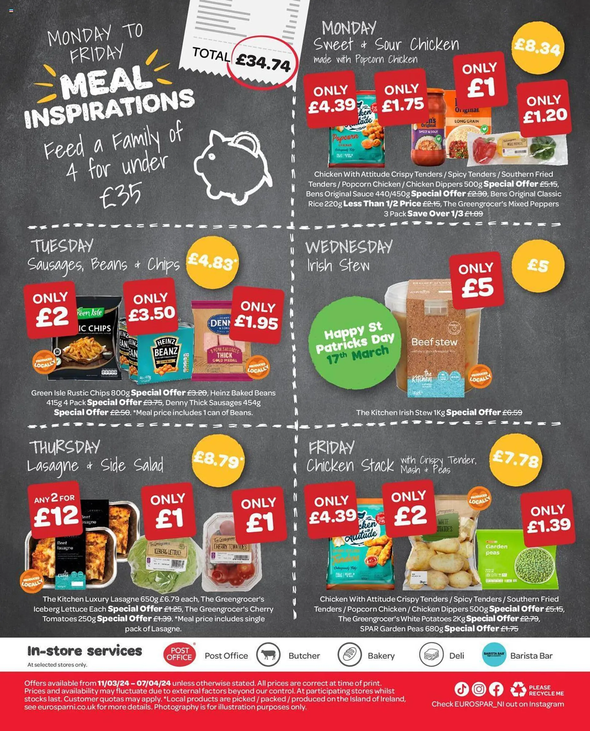 Spar leaflet from 11 March to 7 April 2024 - Catalogue Page 8