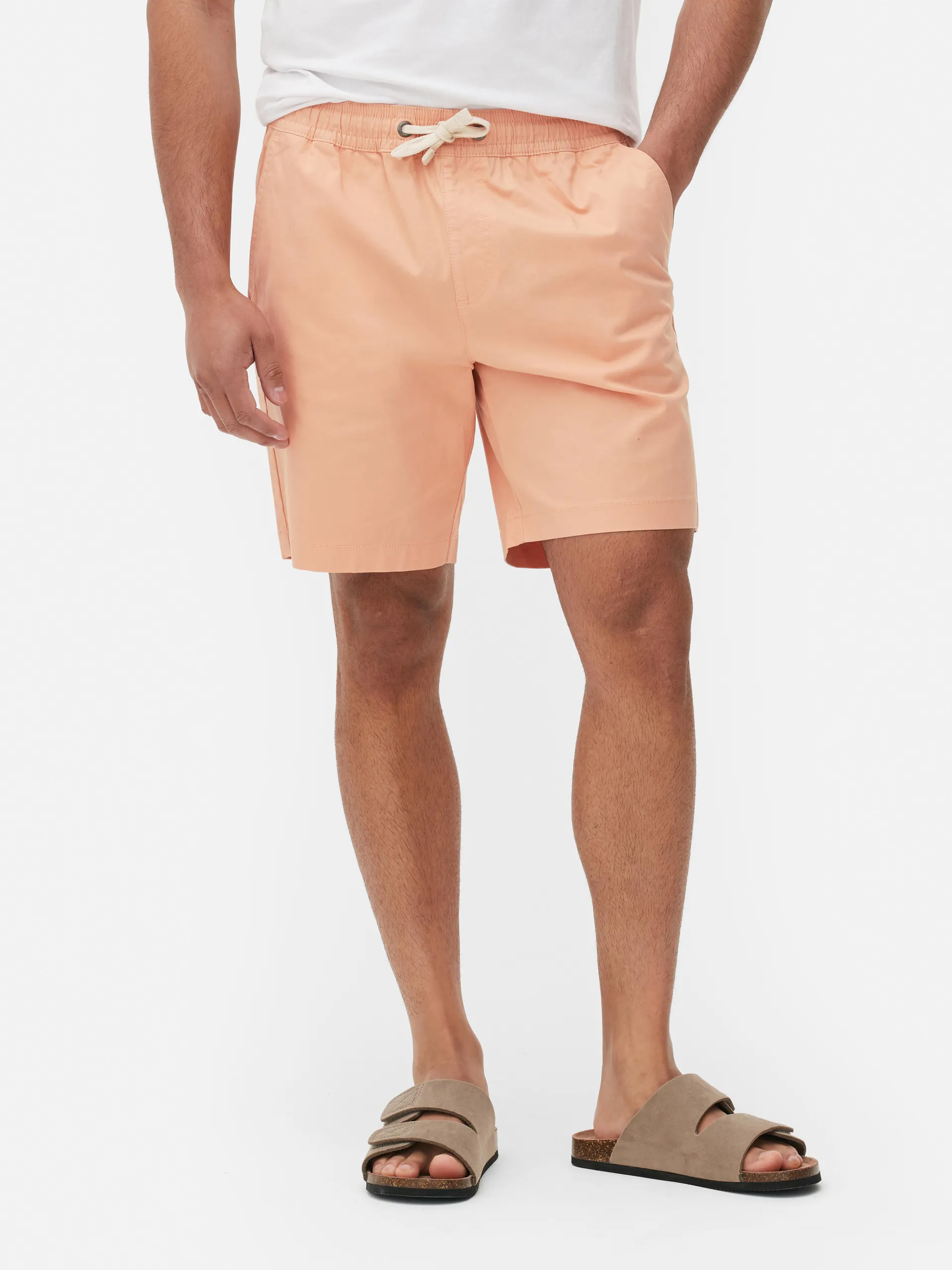 Drawstring Bermuda Shorts