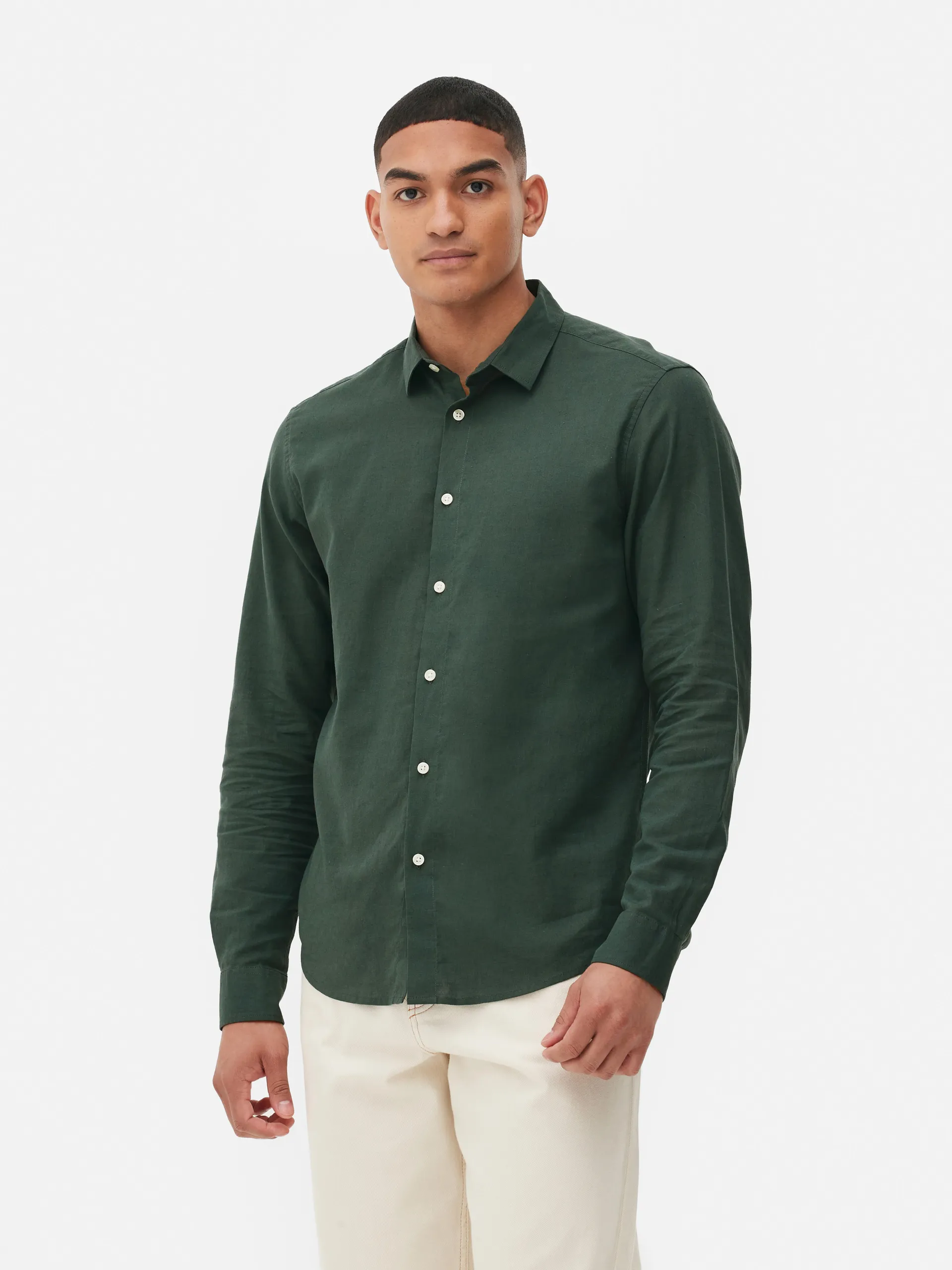 Essential Roll-Sleeve Shirt