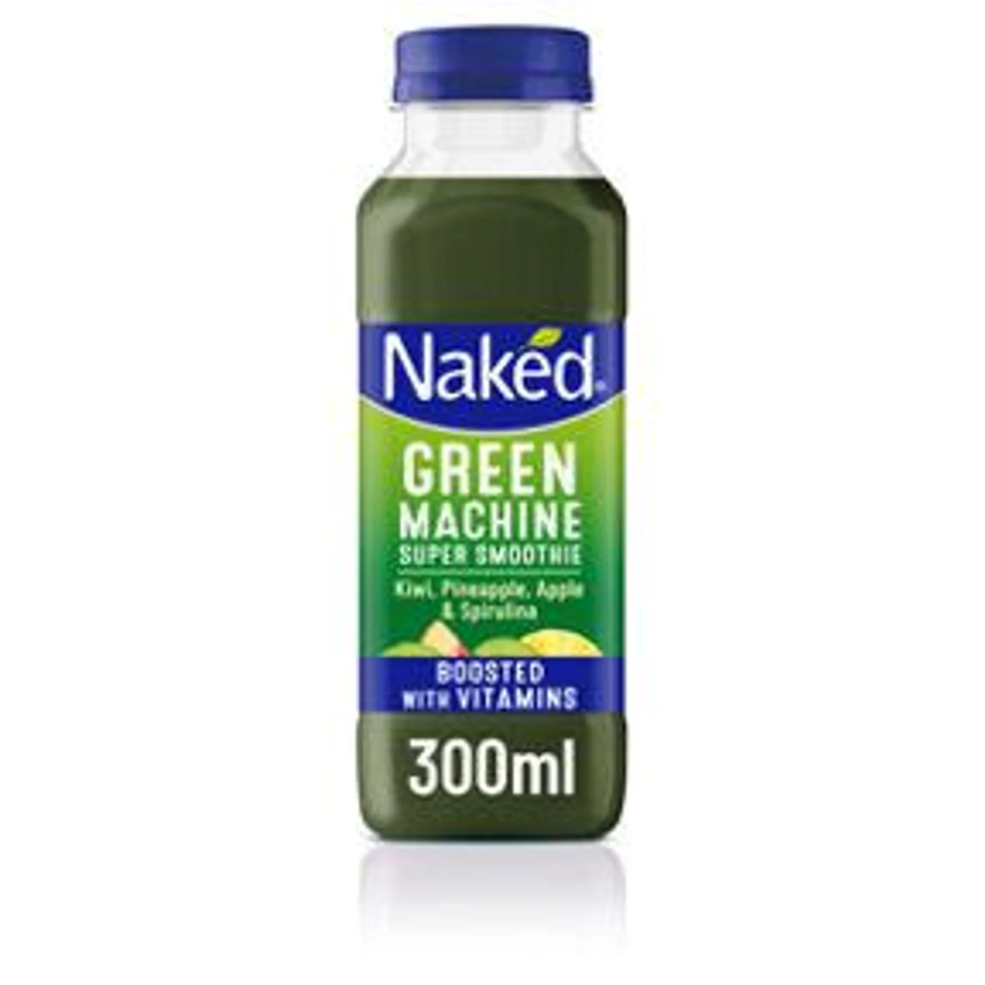 Naked Super Smoothie Kiwi, Pineapple, Apple & Spirulina