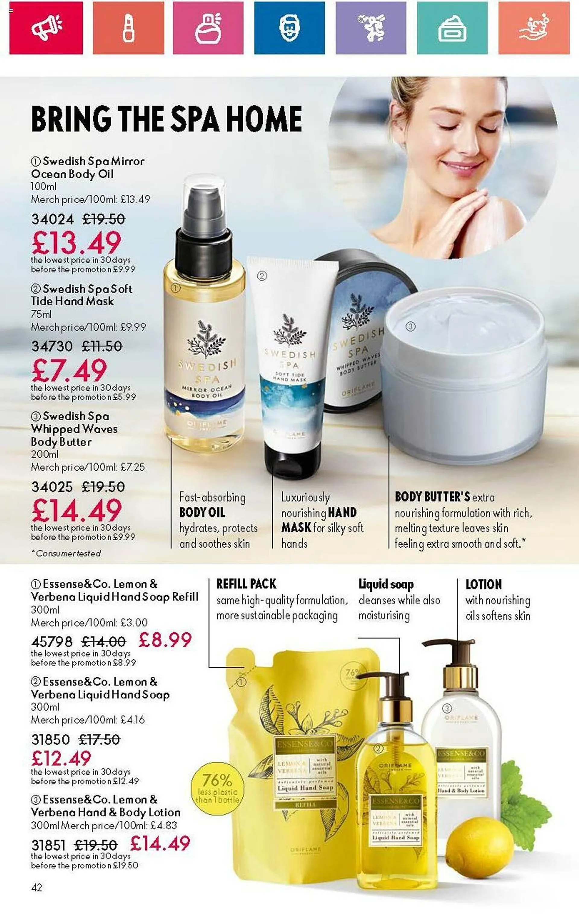 Oriflame leaflet from 30 May to 19 June 2024 - Catalogue Page 42