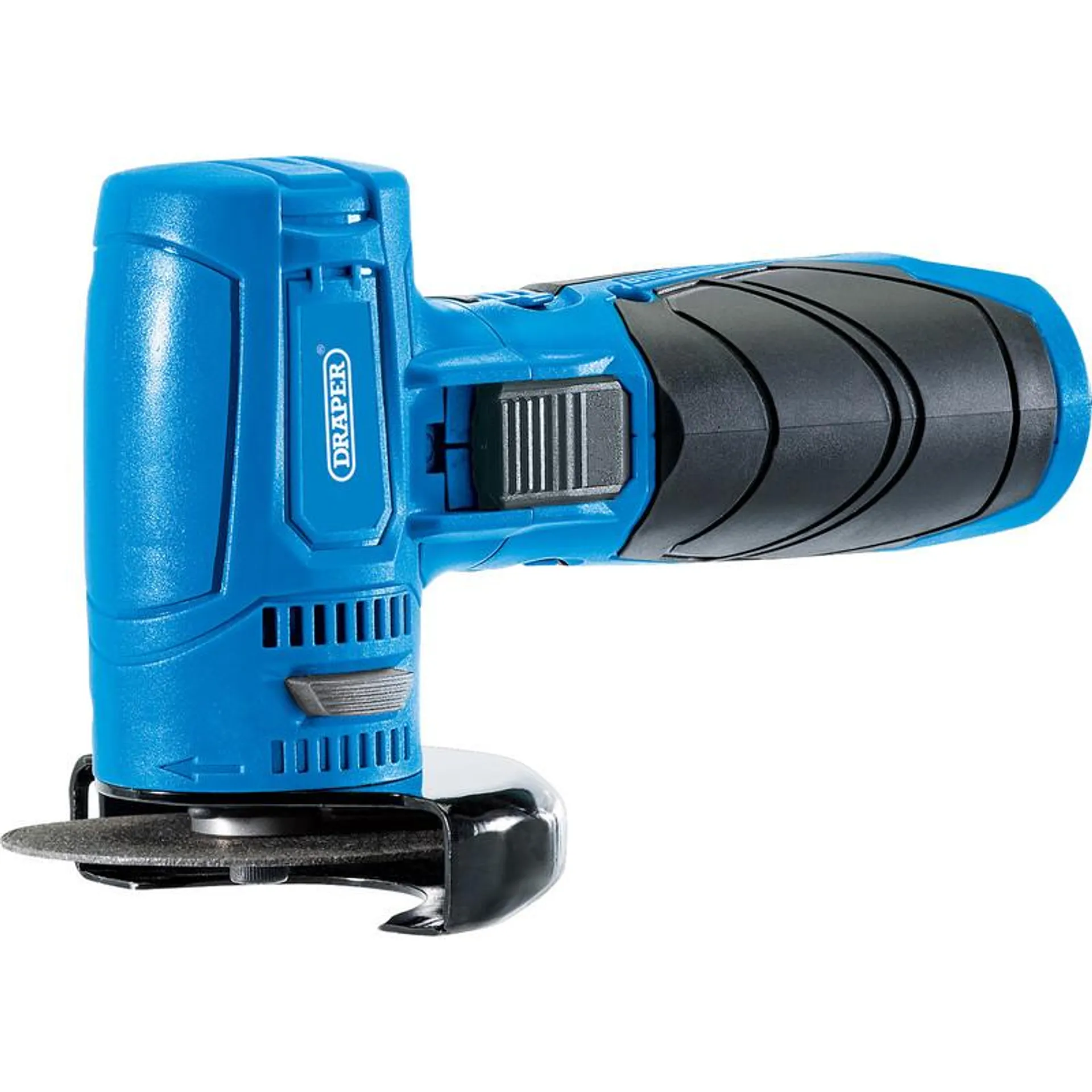 Draper 12V Cordless Brushless Angle Grinder Body Only