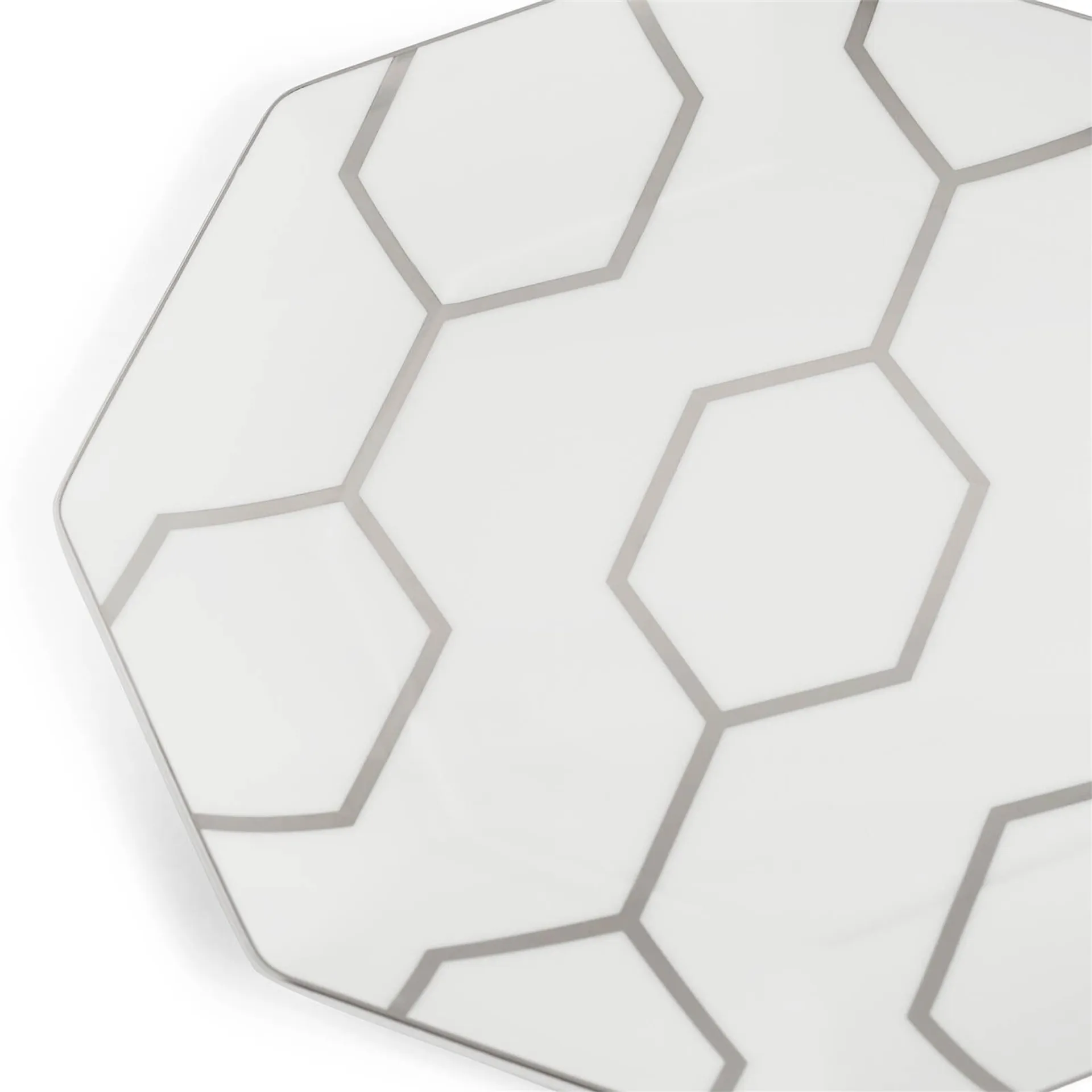 Gio Platinum Octagonal Side Plate