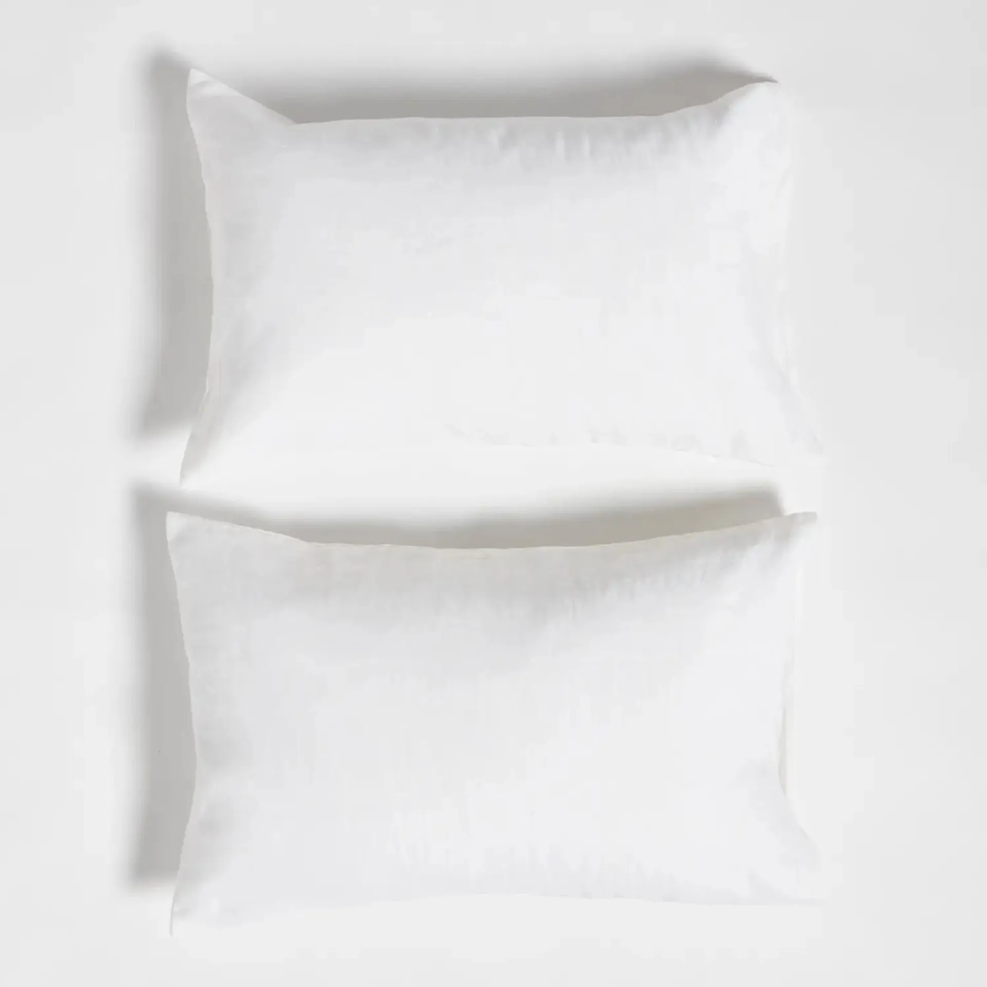 ïn home 100% Linen Pillowcase Pair - White