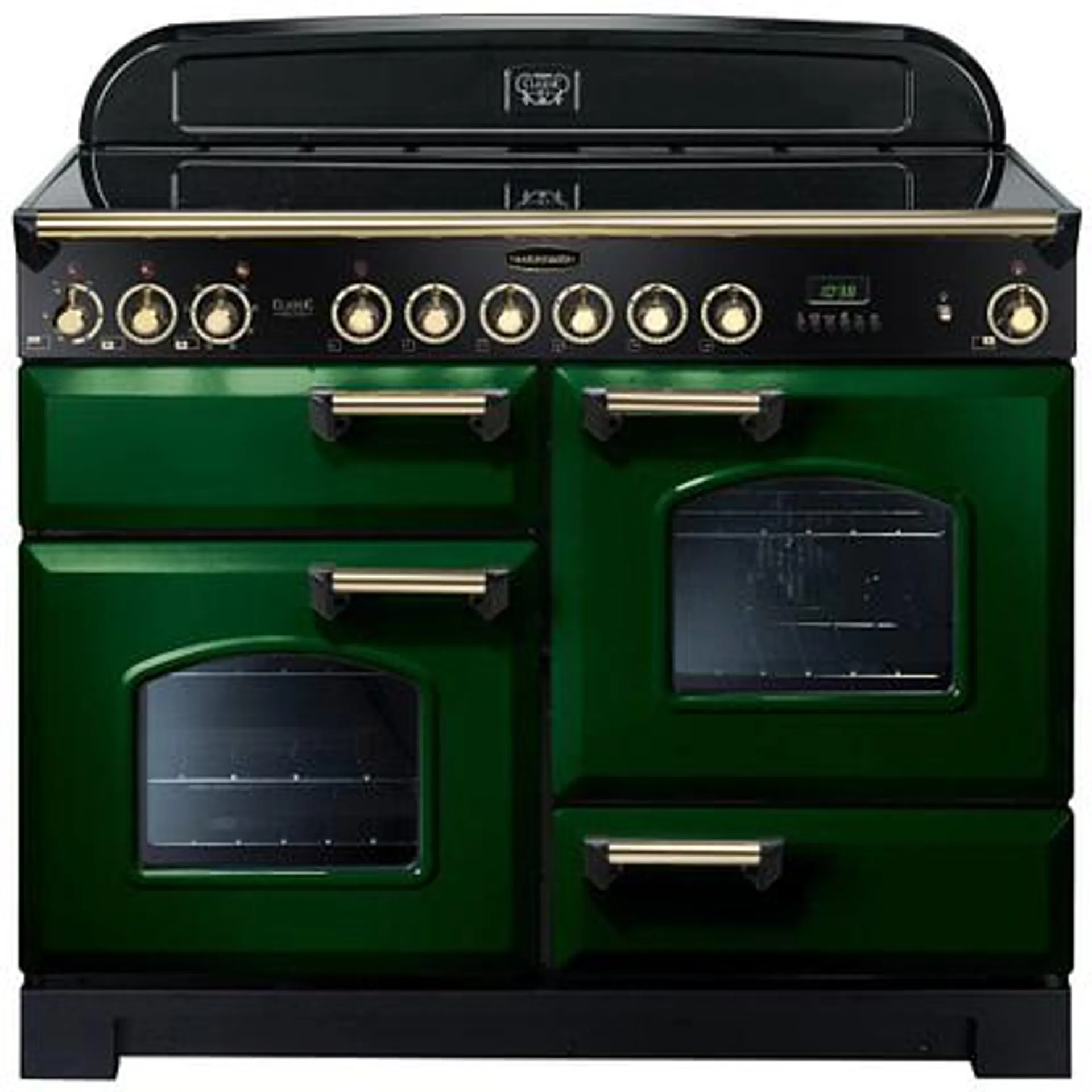 Rangemaster CDL110ECRG/B Classic Deluxe 110cm Ceramic Range Cooker 114120 – RACING GREEN