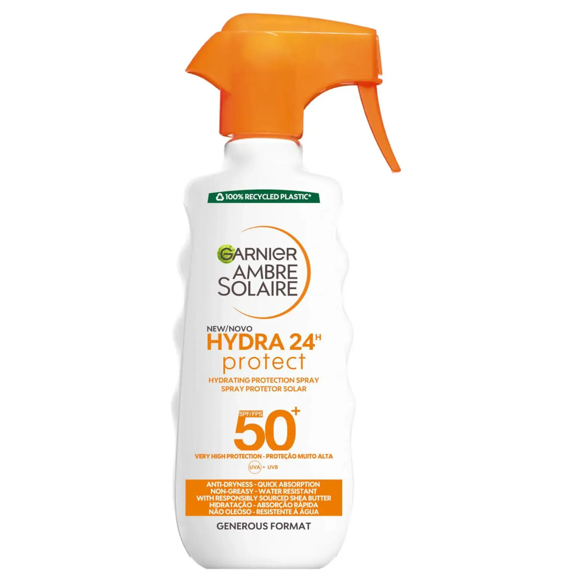 Garnier Ambre Solaire Hydra 24 Hour Protect Hydrating SPF50 Spray 300ml