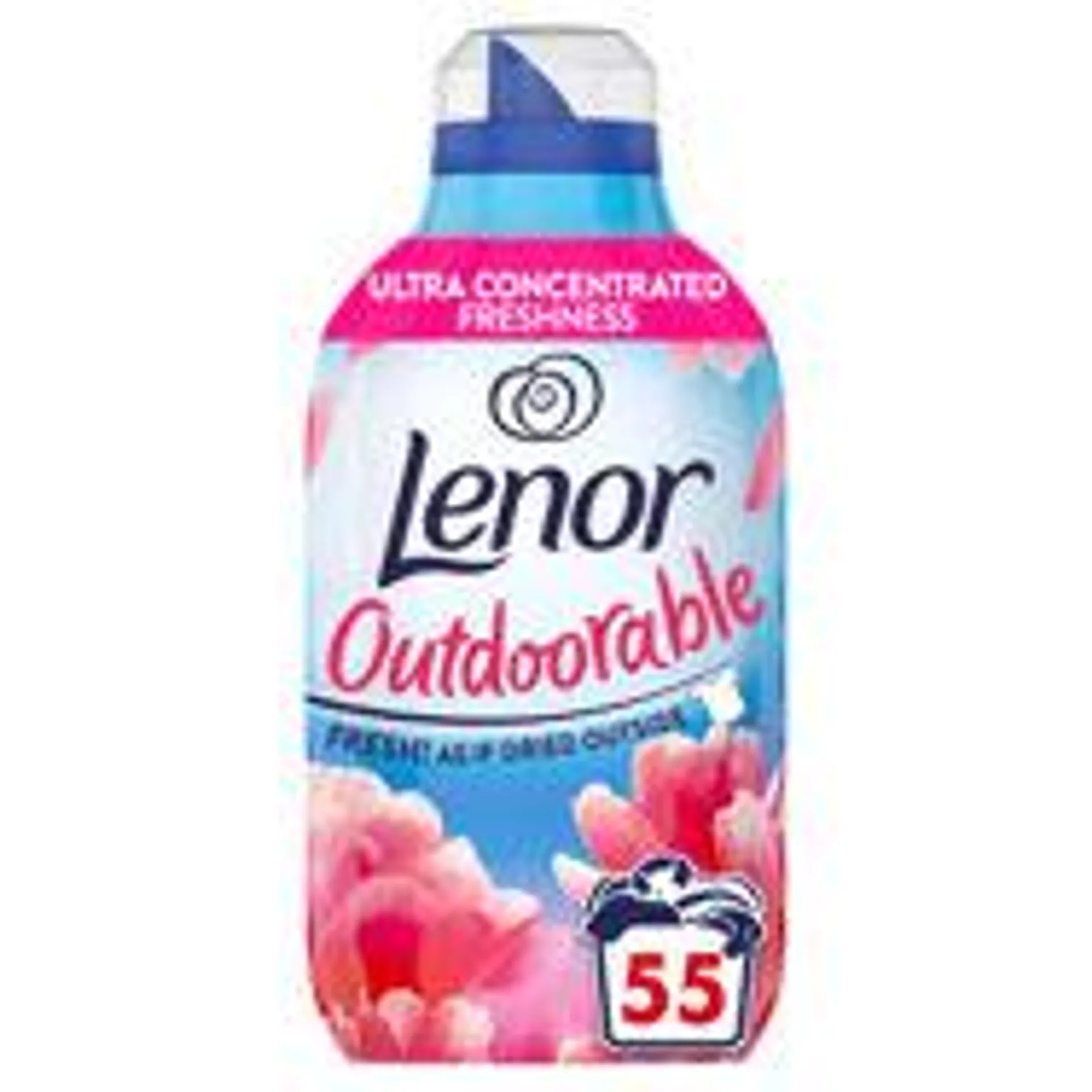 Lenor Outdoorable Fabric Conditioner Pink Blossom 55 Washes