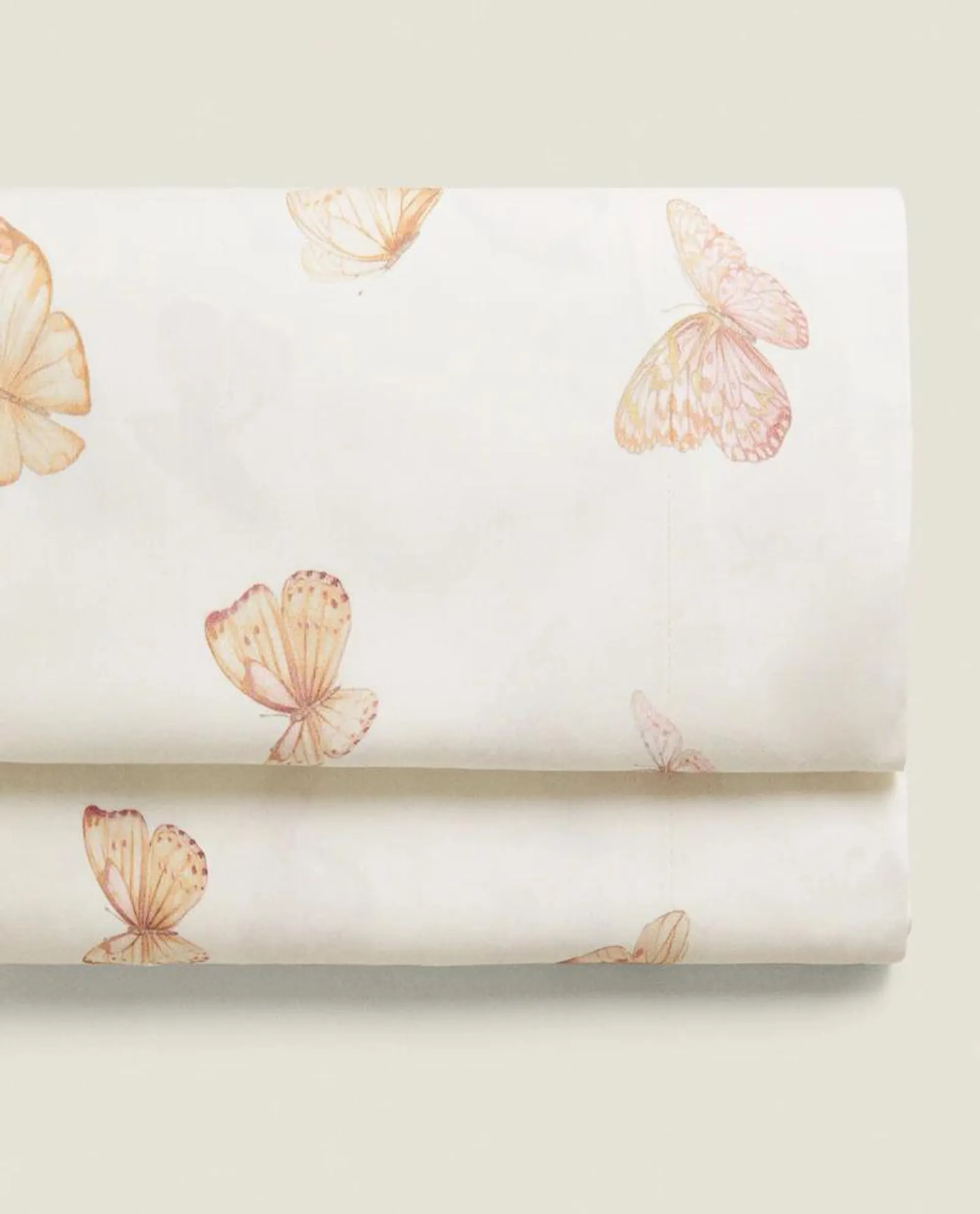 BUTTERFLY PRINT FLAT SHEET