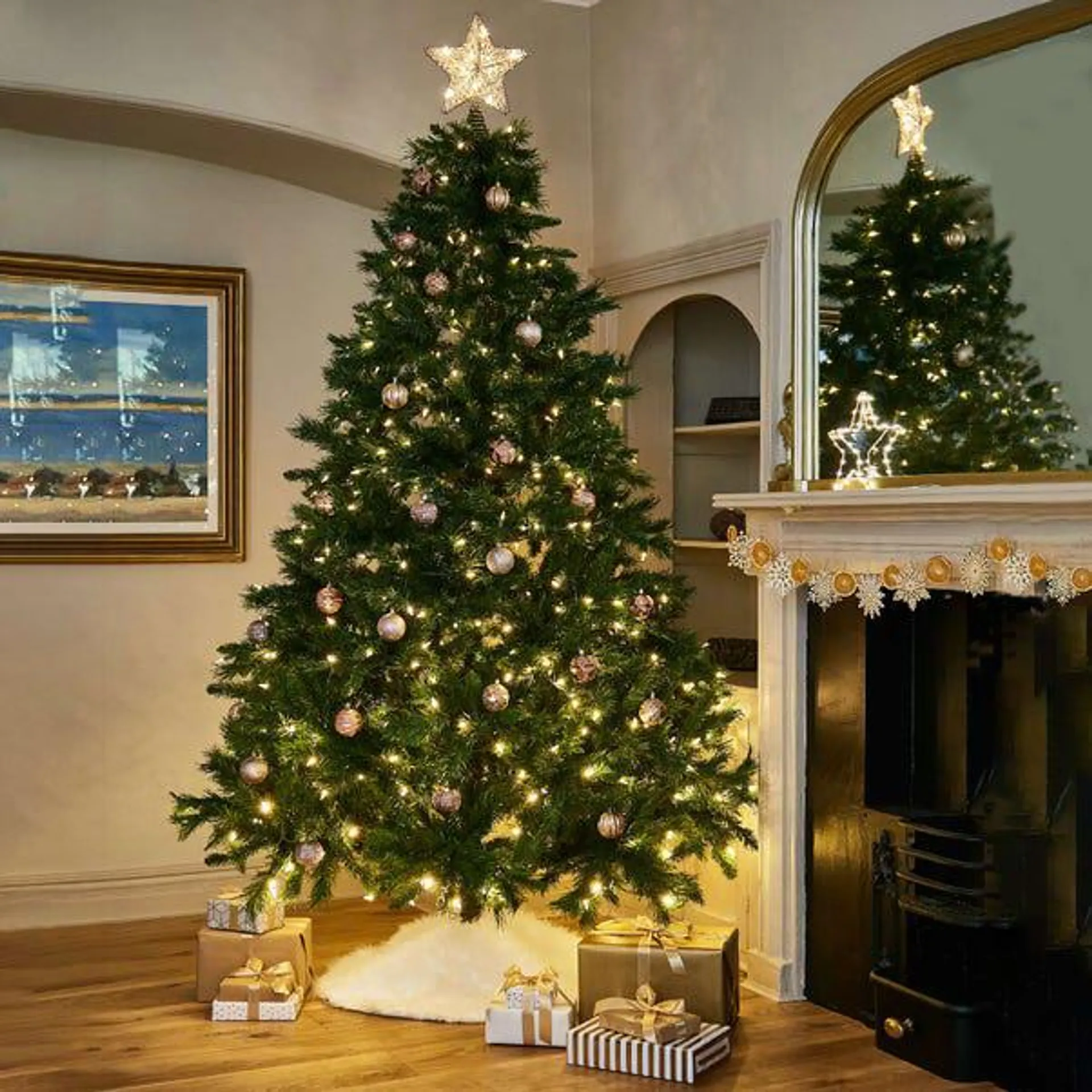 8ft LED Winchester Pine Christmas Tree