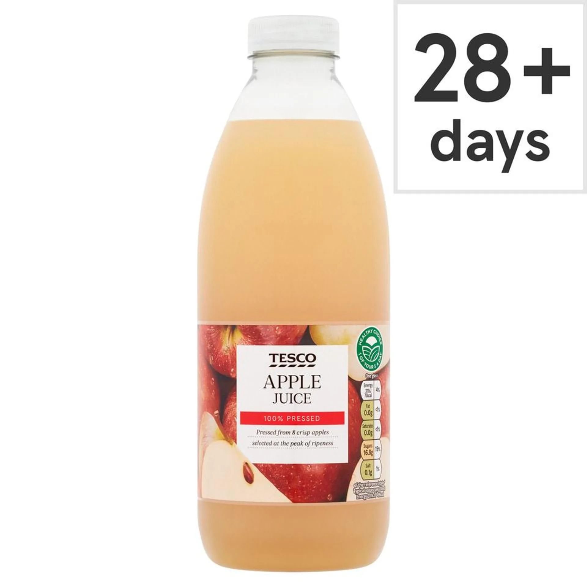 Tesco 100% Pressed Apple Juice 1 Litre