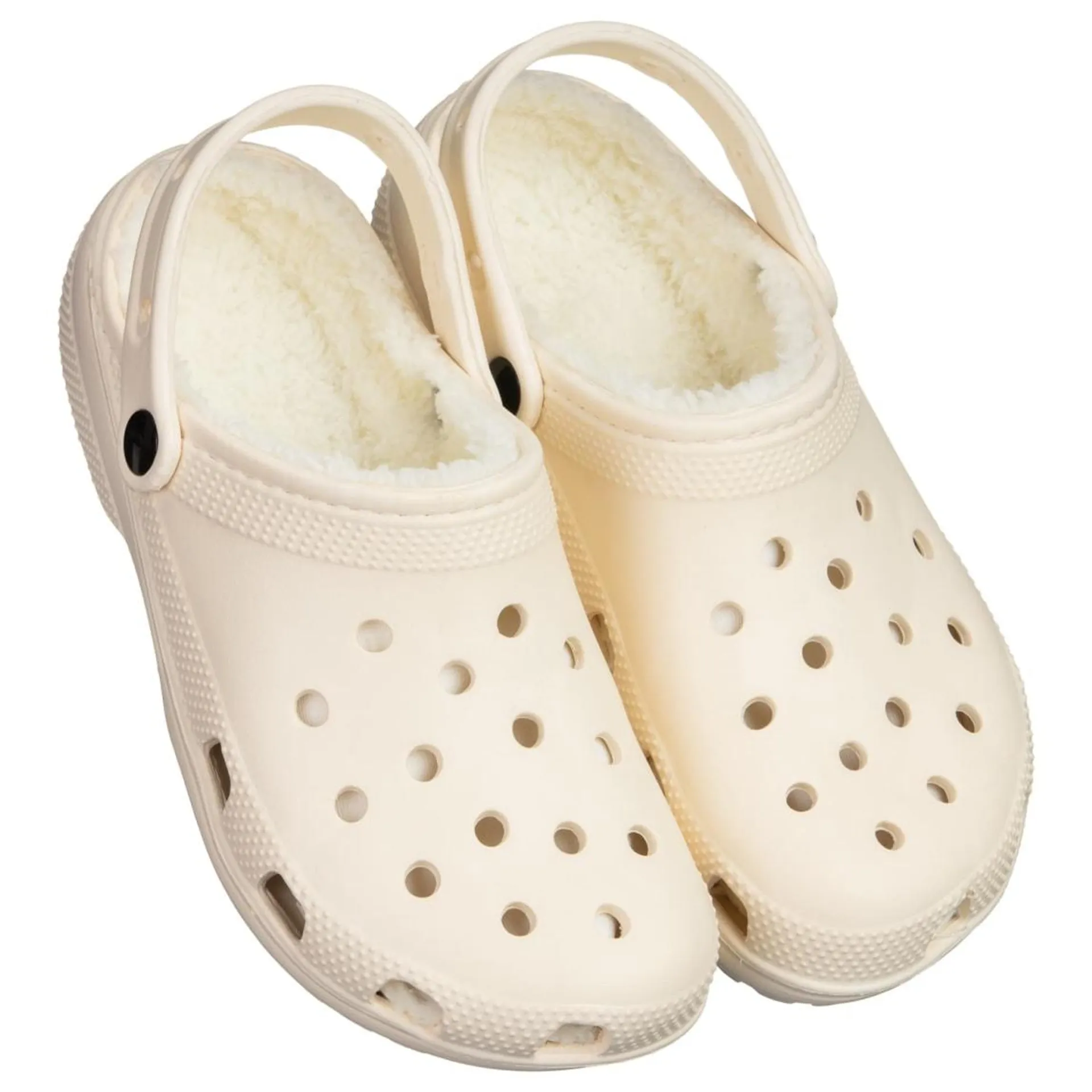 Ladies Cosy Clogs - Cream