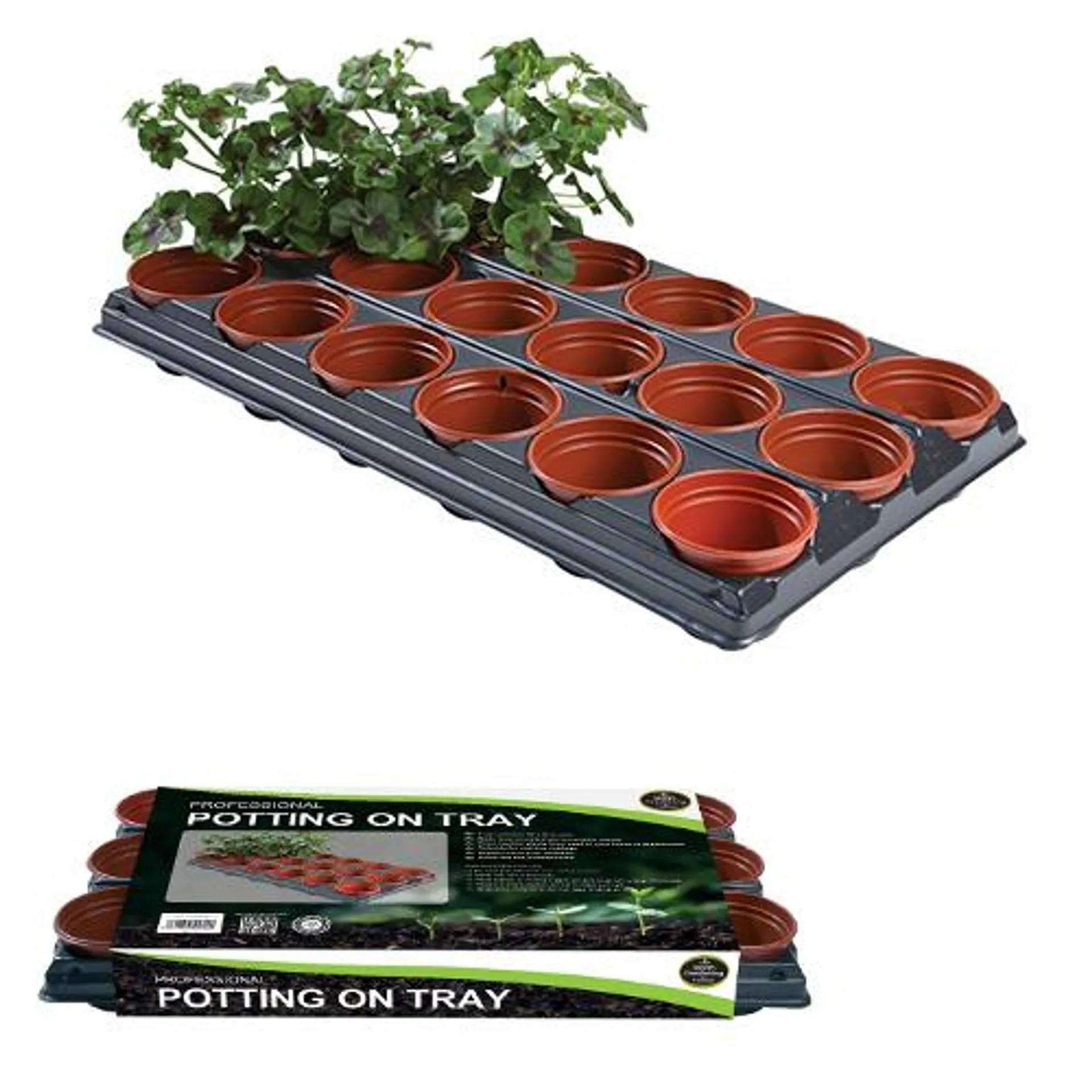 Professional Potting On Tray 18X9cm Pots