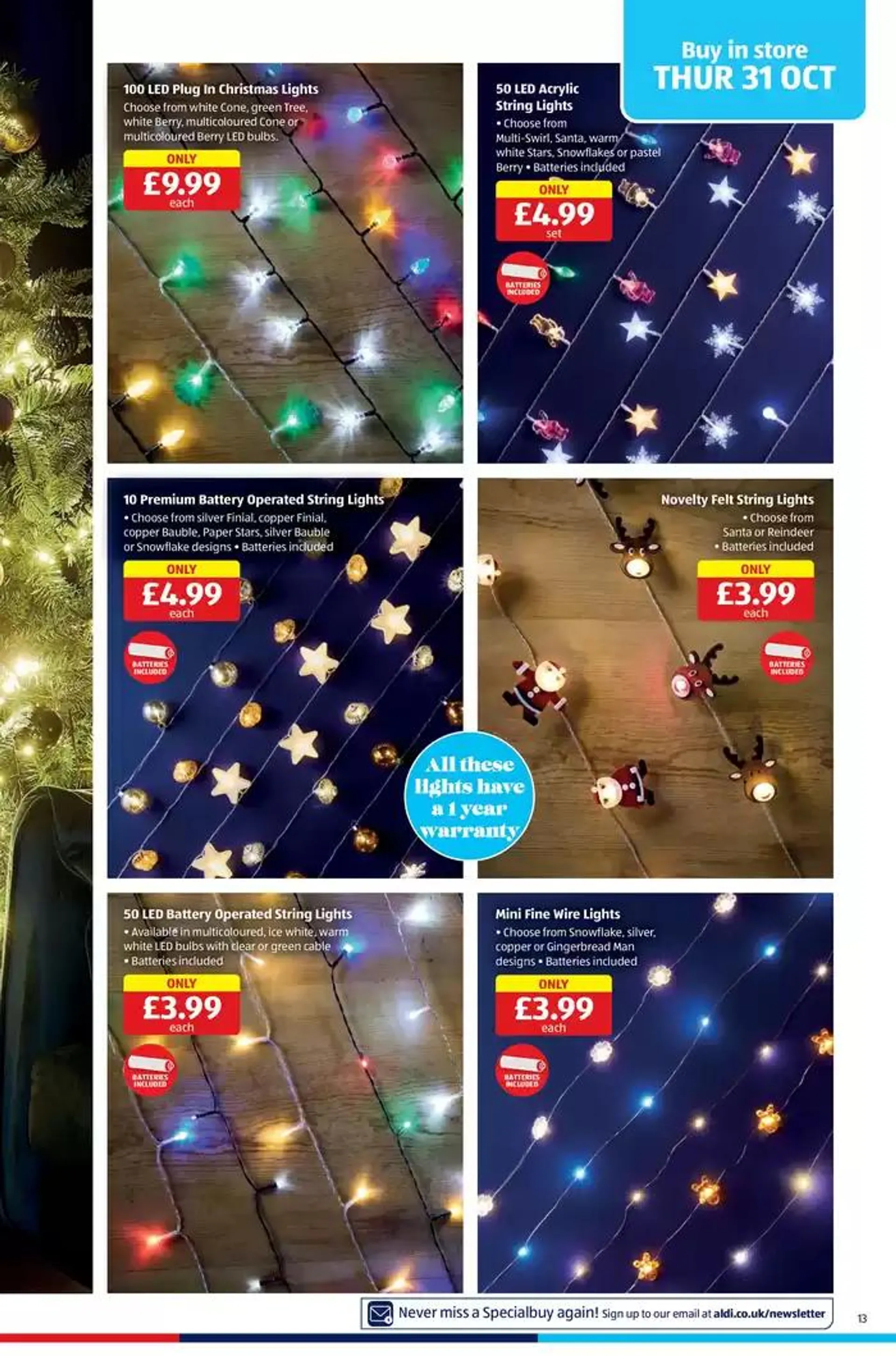 Aldi SpecialBuys Scotland from 26 October to 9 November 2024 - Catalogue Page 13