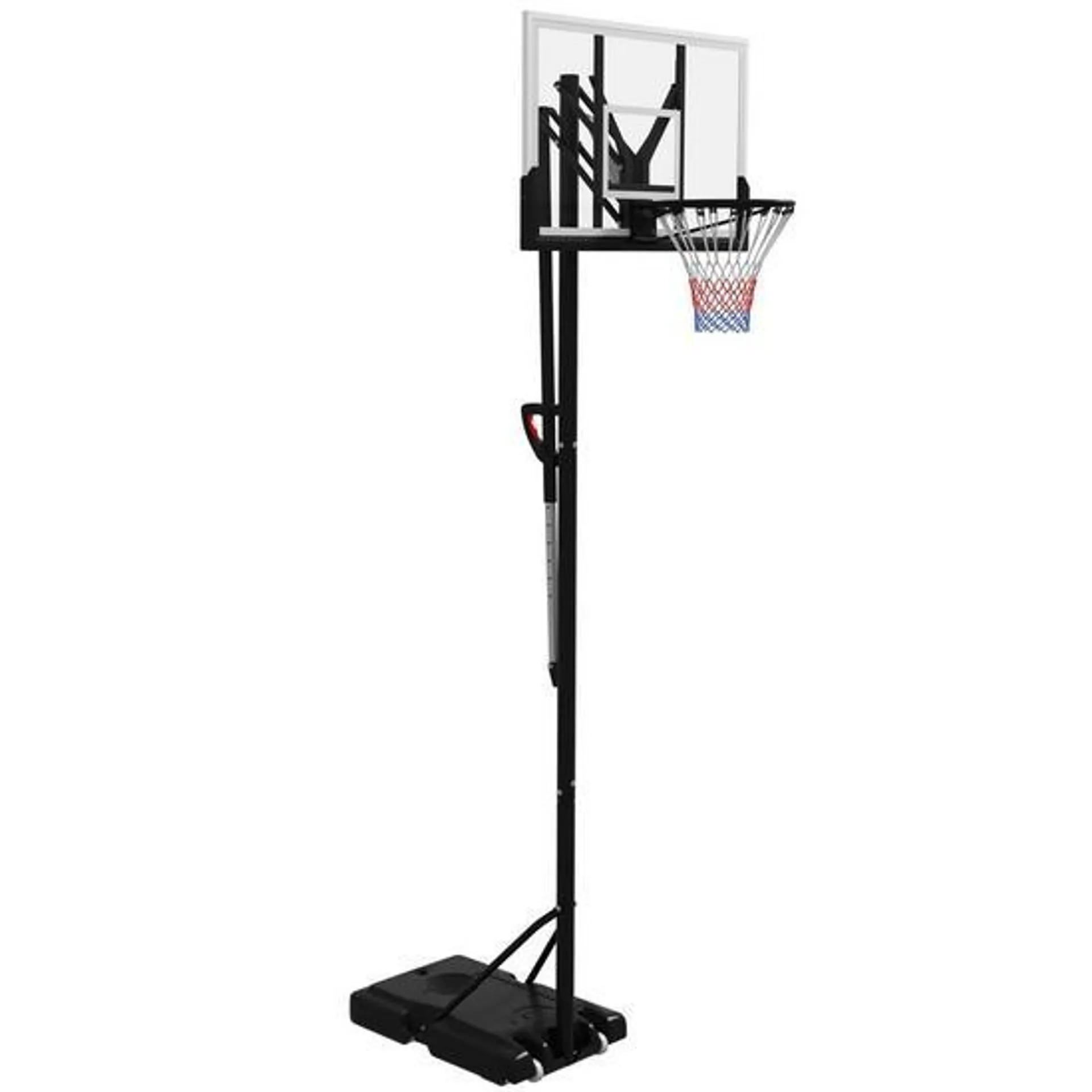 2.35-3.05m Basketball Hoop and Stand with Weighted Base and Wheels