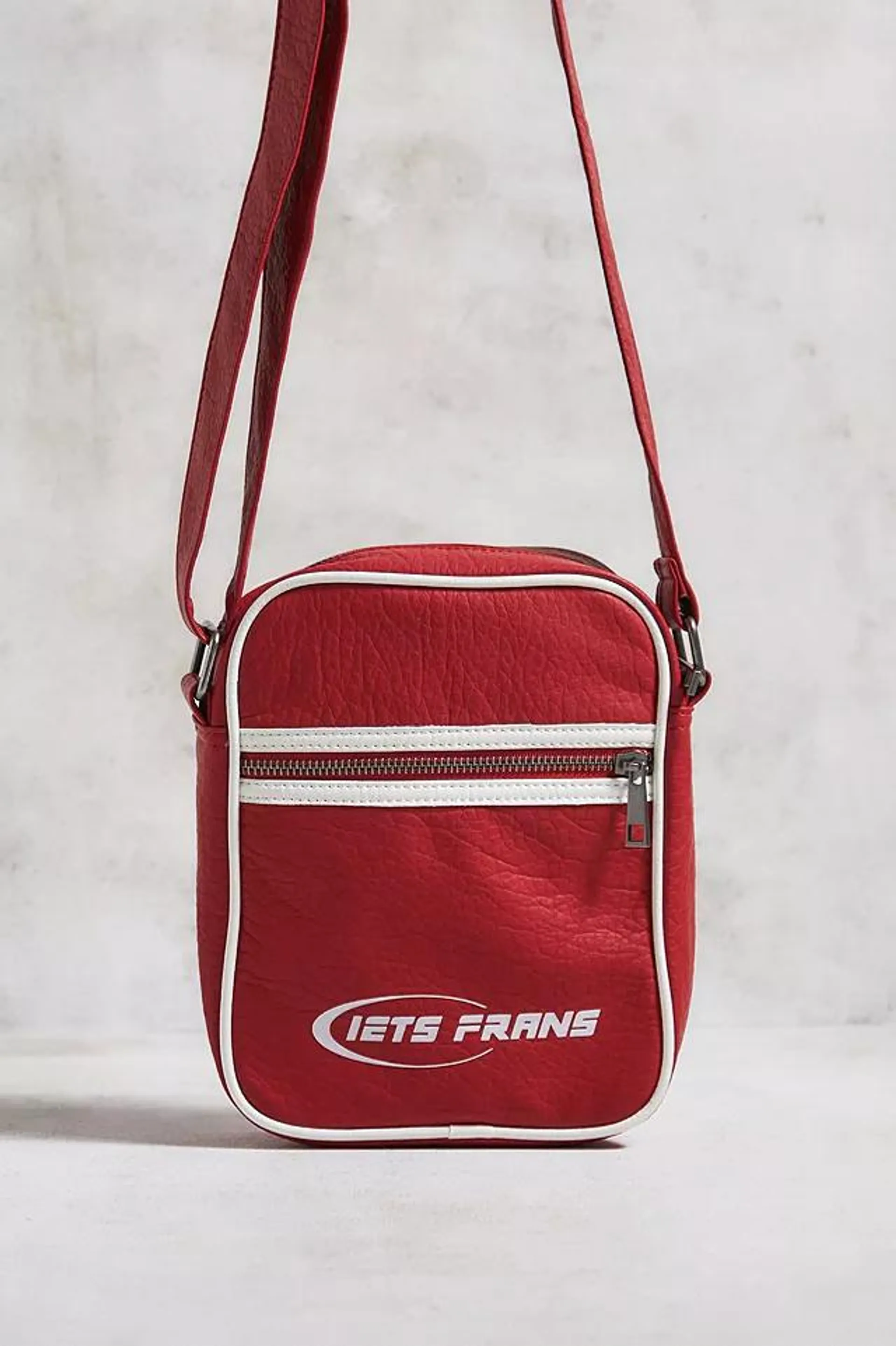 iets frans... Red Football Crossbody Bag