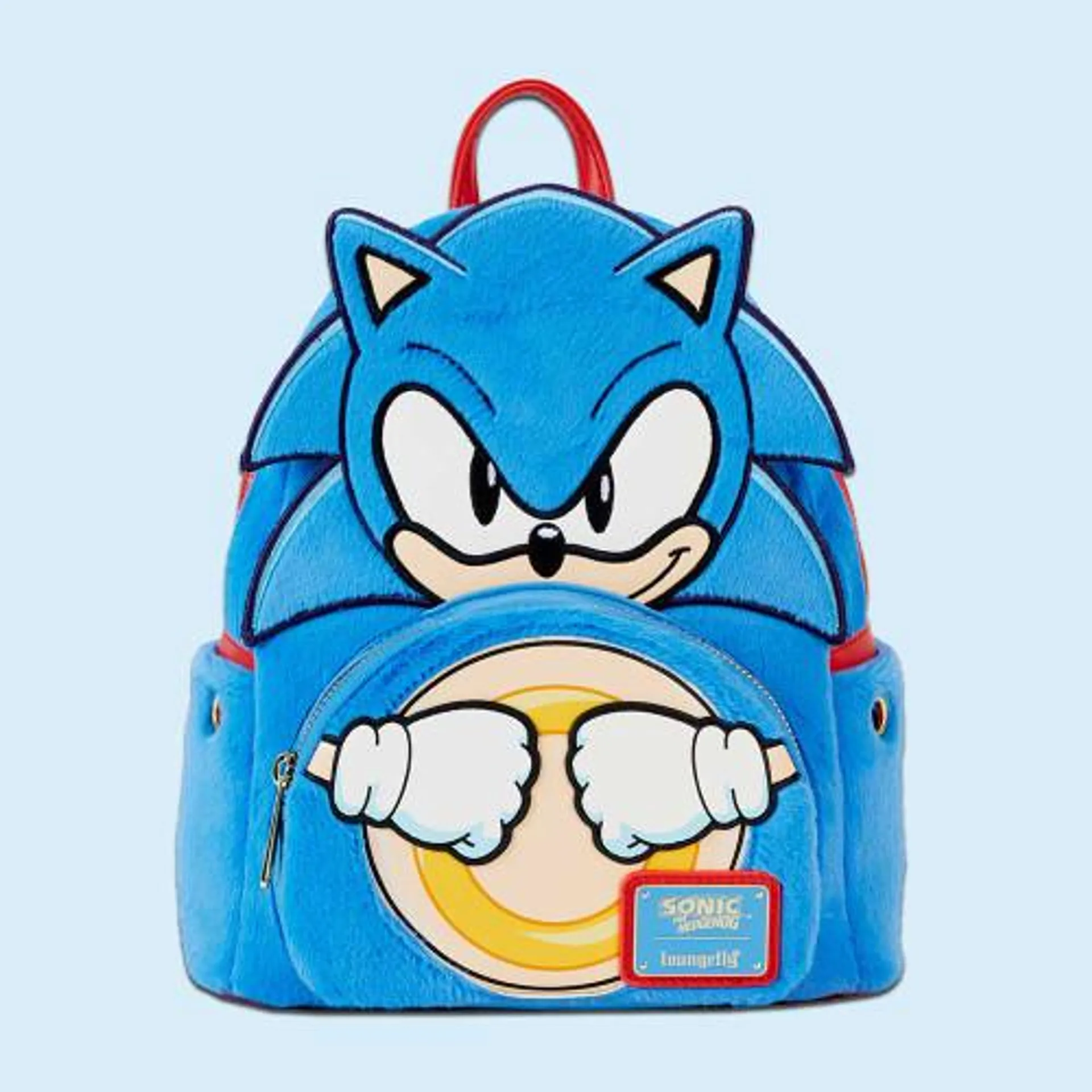 Sega Sonic The Hedgehog Classic Loungefly Mini Backpack