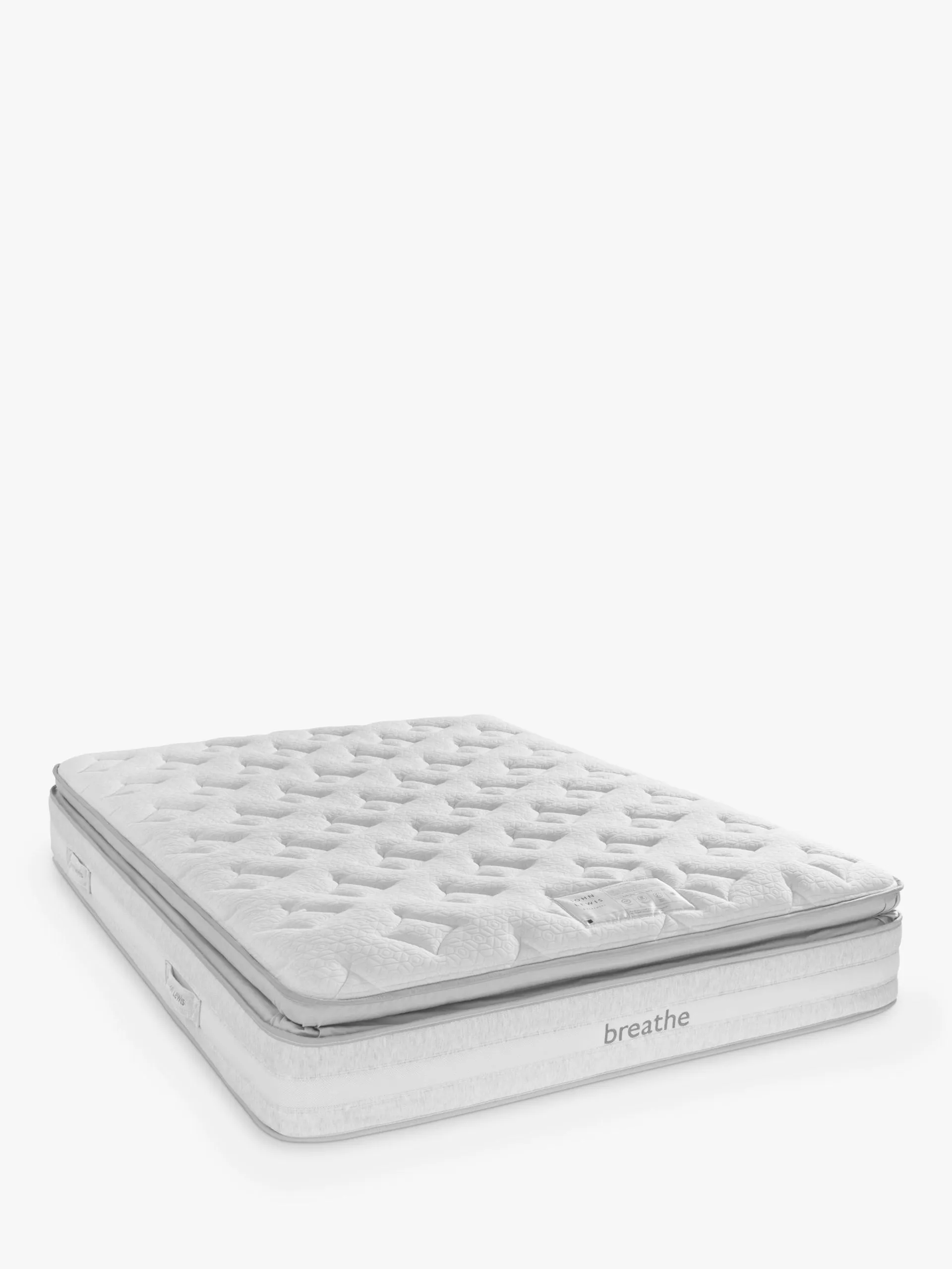 Breathe 2900 Pillowtop Pocket Spring Mattress, Extra Firm Tension, King Size