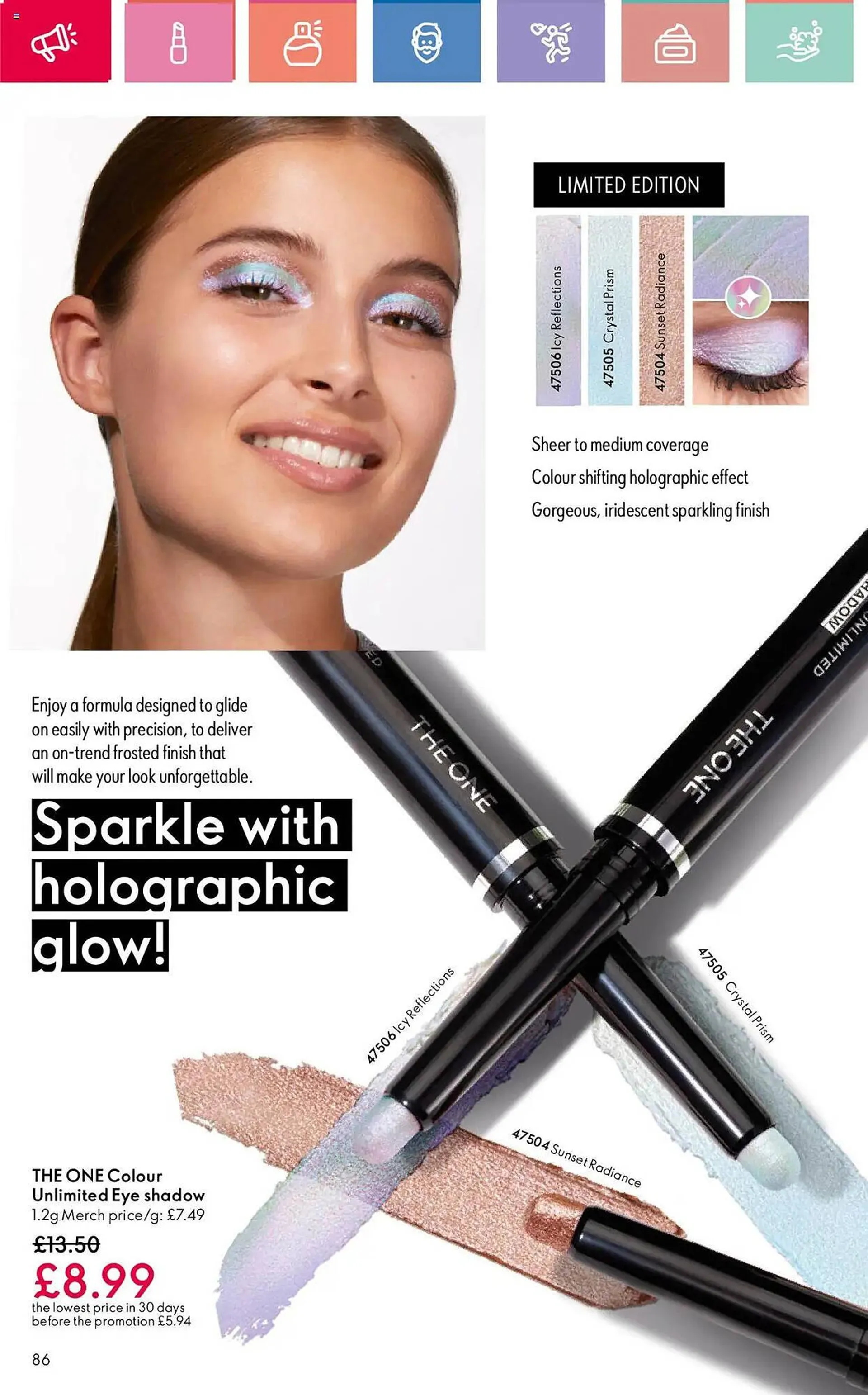 Oriflame leaflet from 3 January to 22 January 2025 - Catalogue Page 86