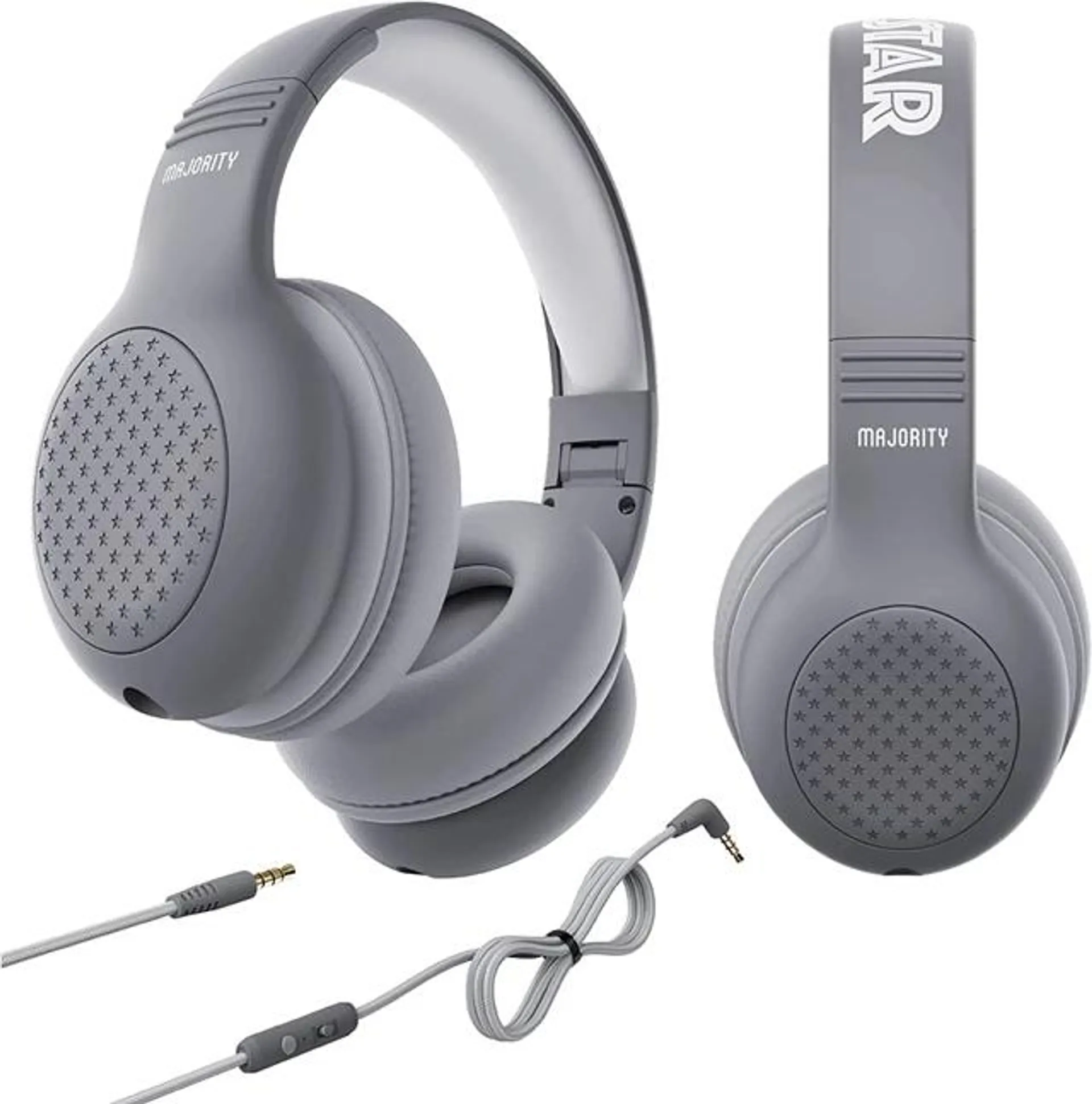 Majority Superstar Kids Grey Headphones