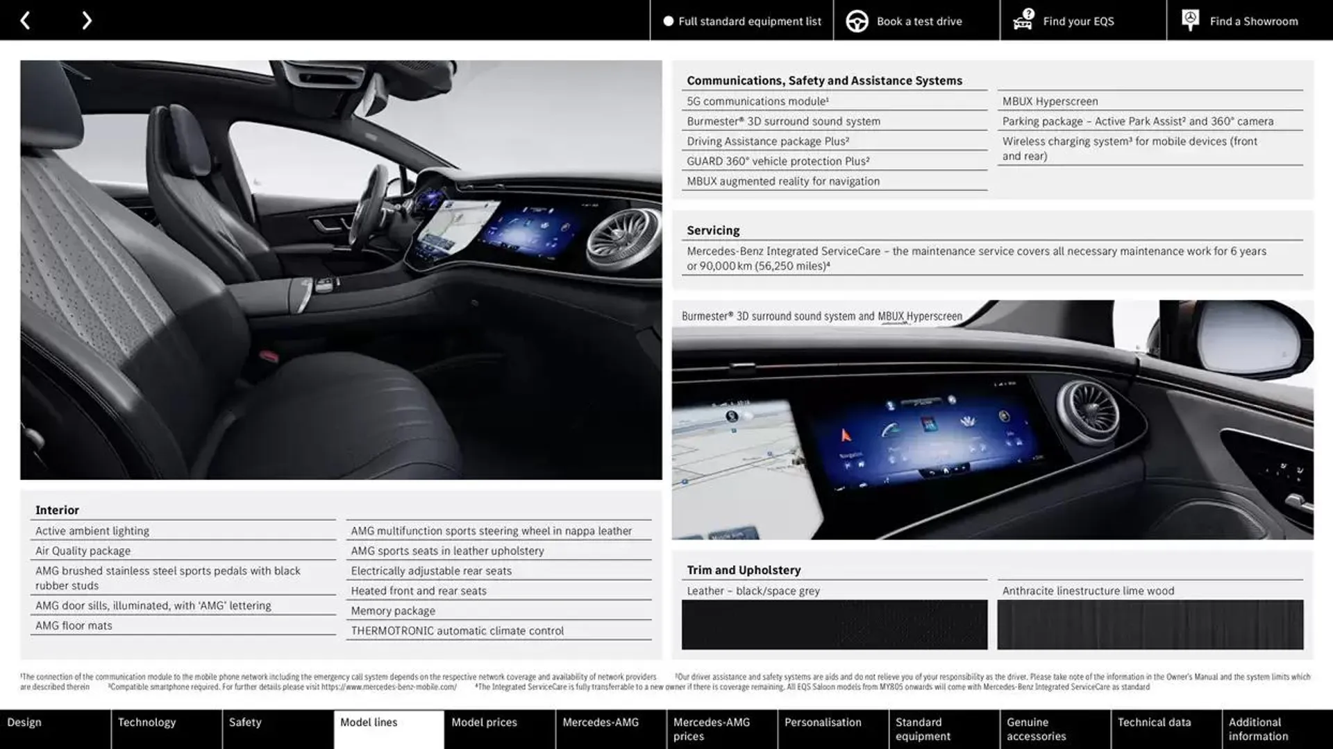 Mercedes Benz EQS Saloon from 24 October to 24 October 2025 - Catalogue Page 27