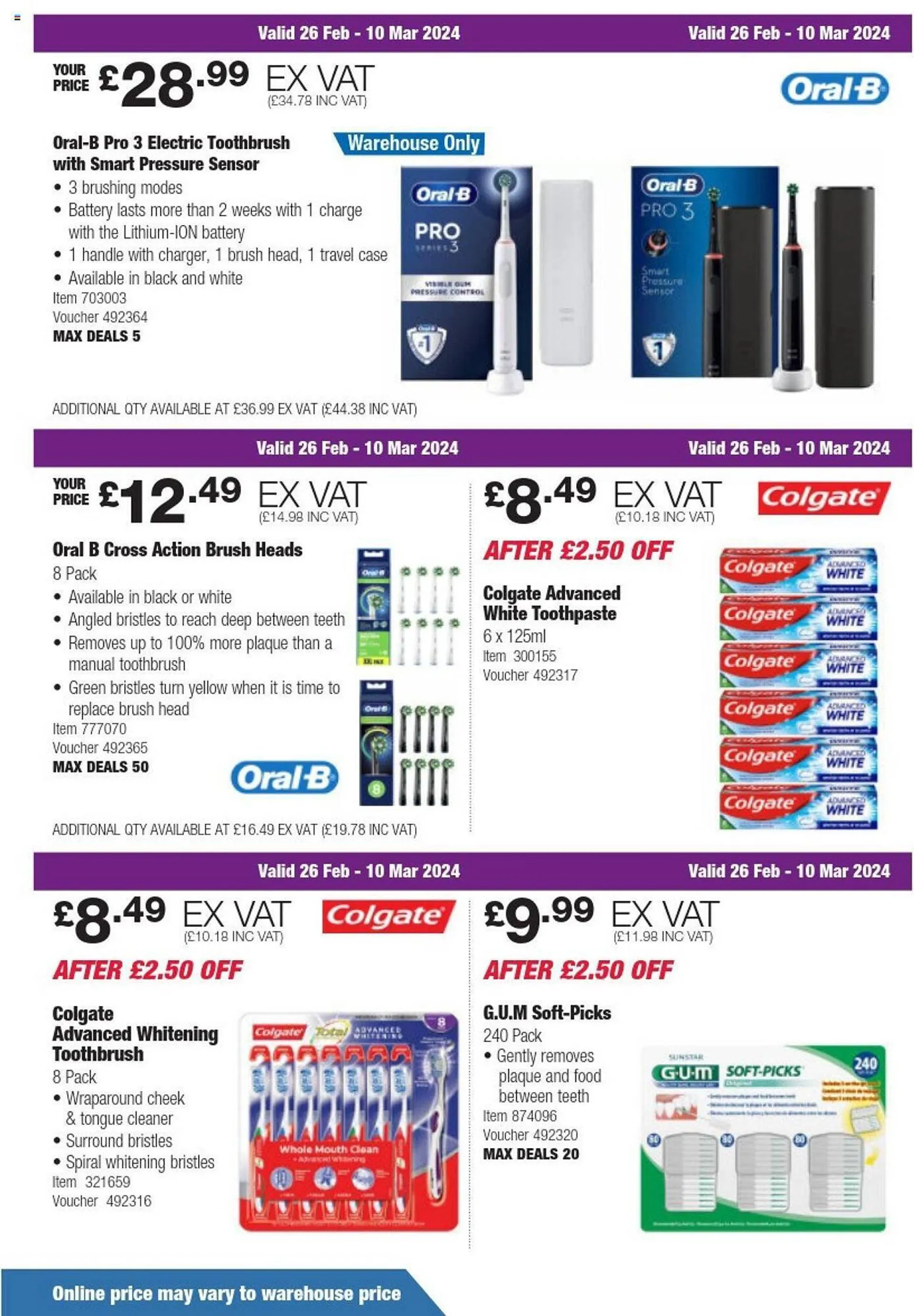 Costco leaflet from 26 February to 10 March 2024 - Catalogue Page 20