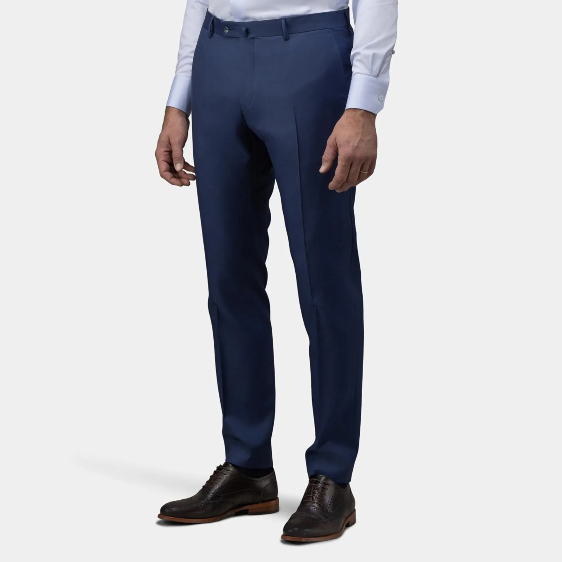 Dark blue suit pants