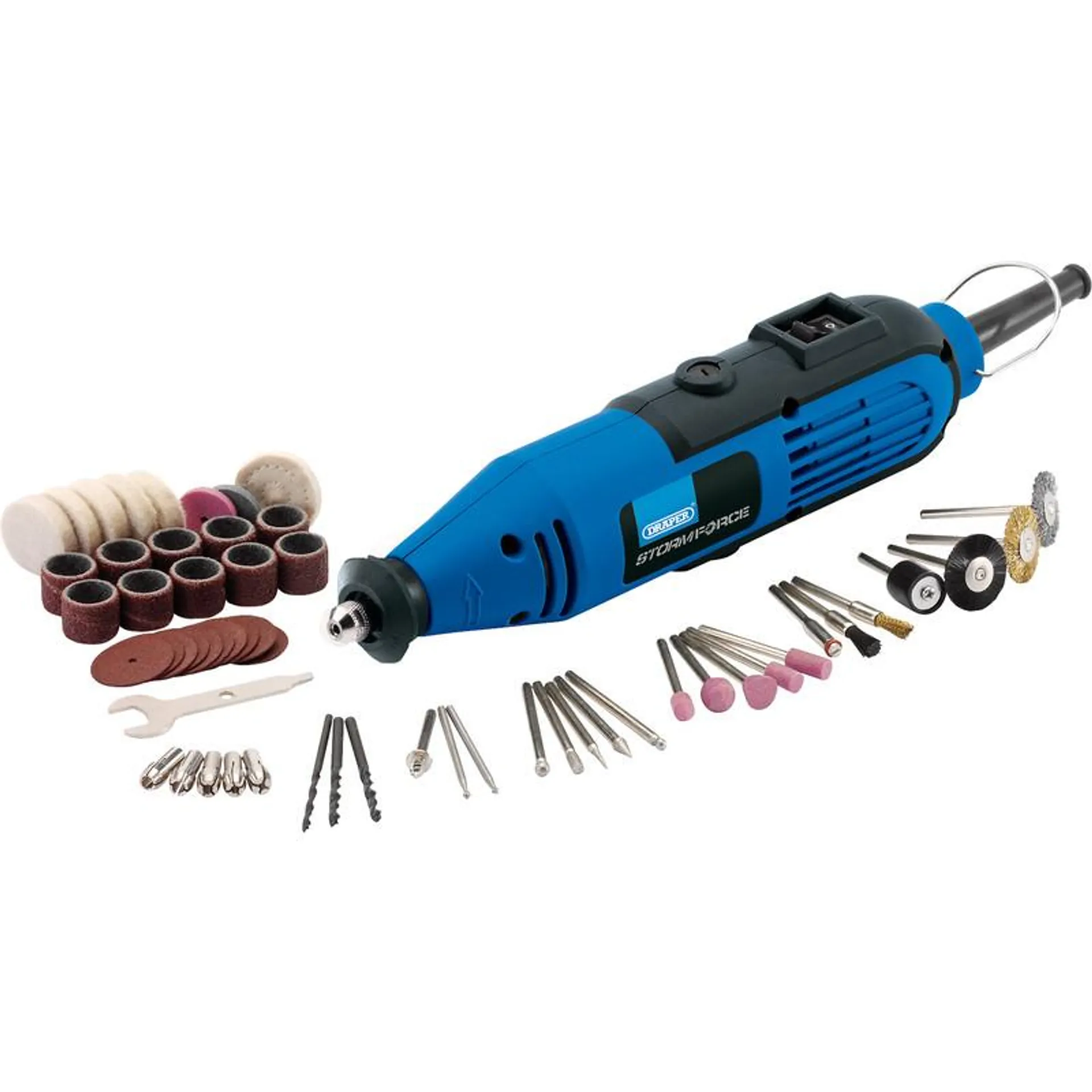 Draper 135W Rotary Multi-Tool Kit 230V