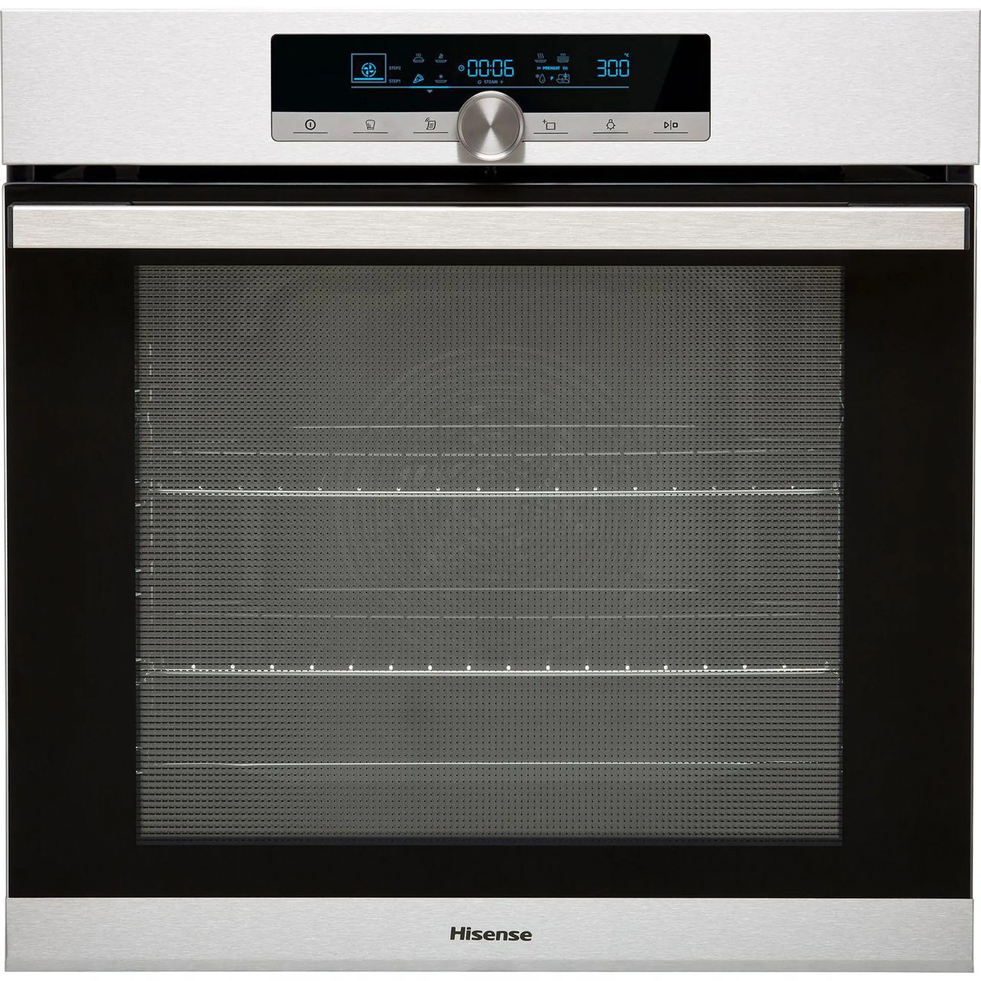 Hisense BSA65332AX Built In Electric Single Oven - Stainless Steel - A+ Rated
