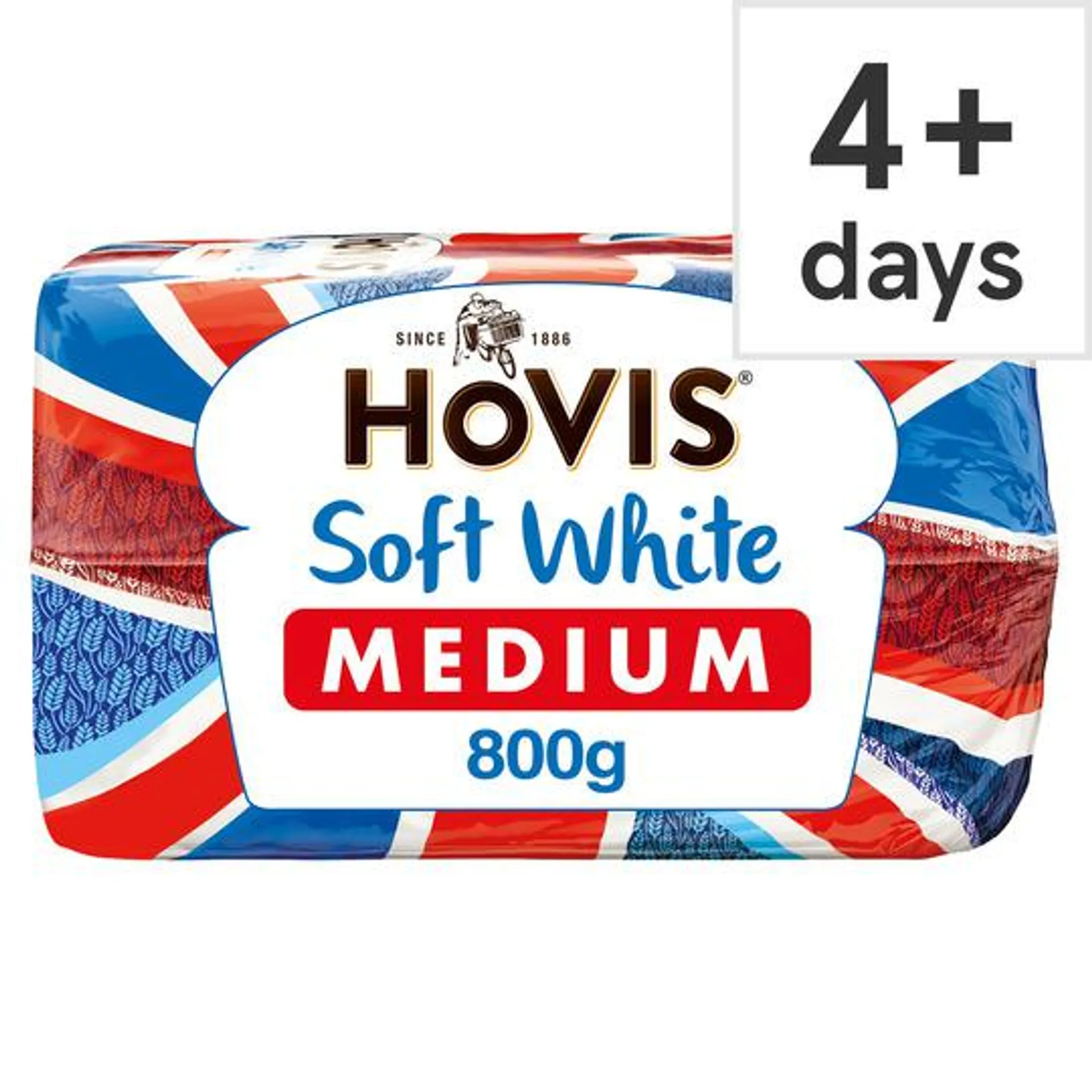 Hovis Soft White Medium Bread 800G