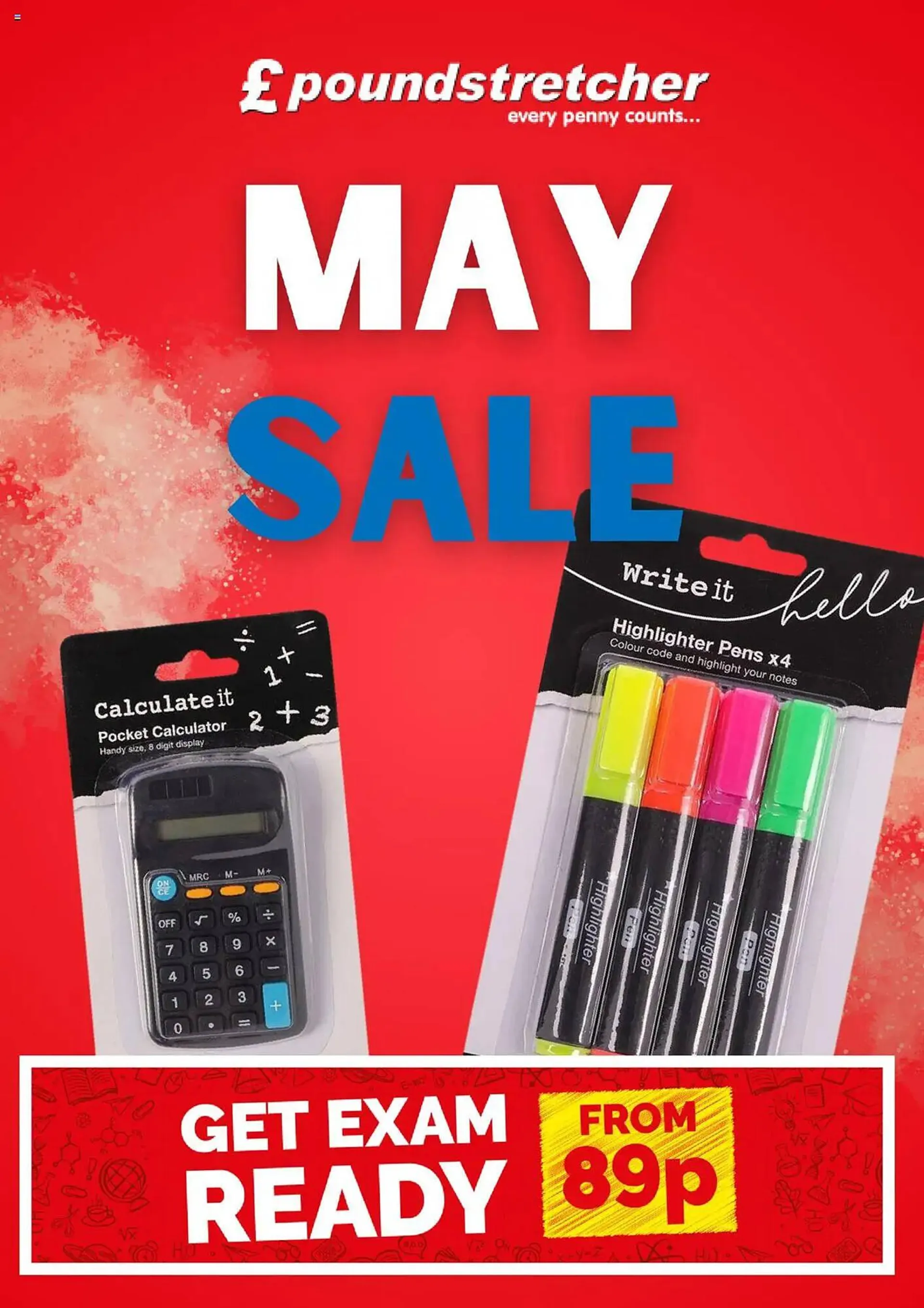 Poundstretcher leaflet from 2 May to 31 May 2025 - Catalogue Page 1