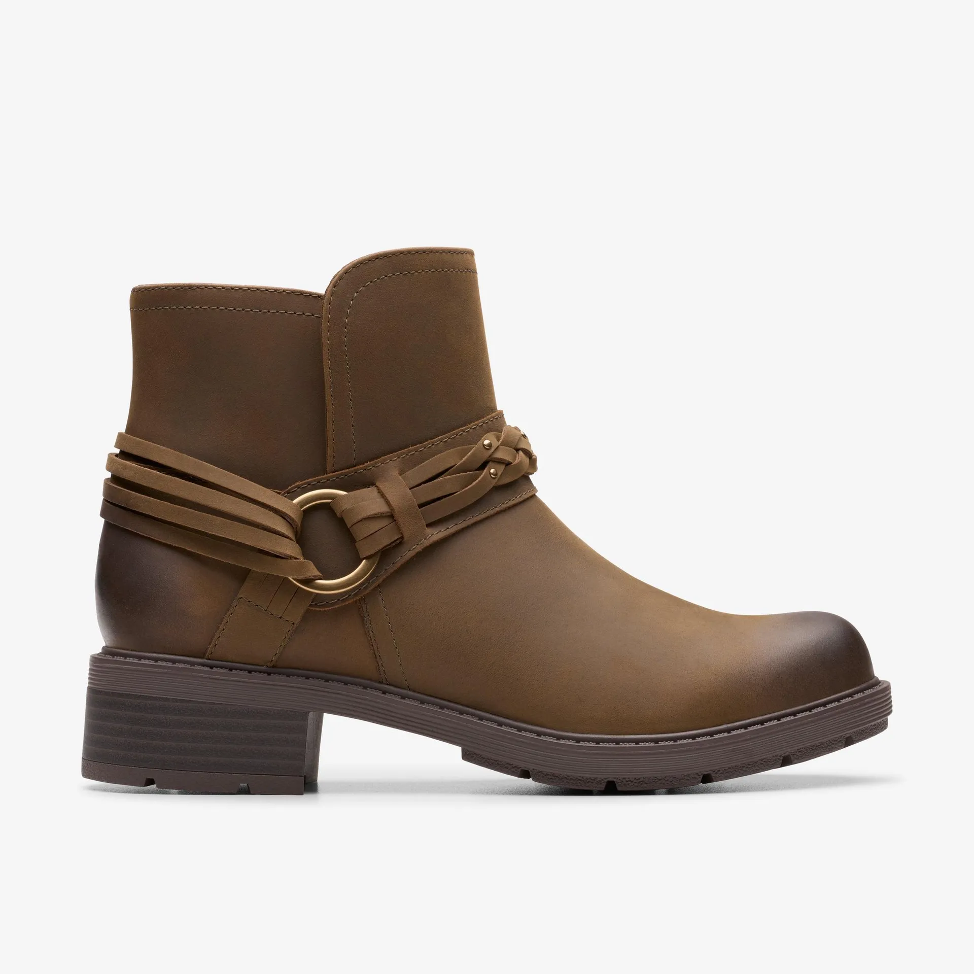 Hearth Kaylie Ankle Boot Mushroom Oily