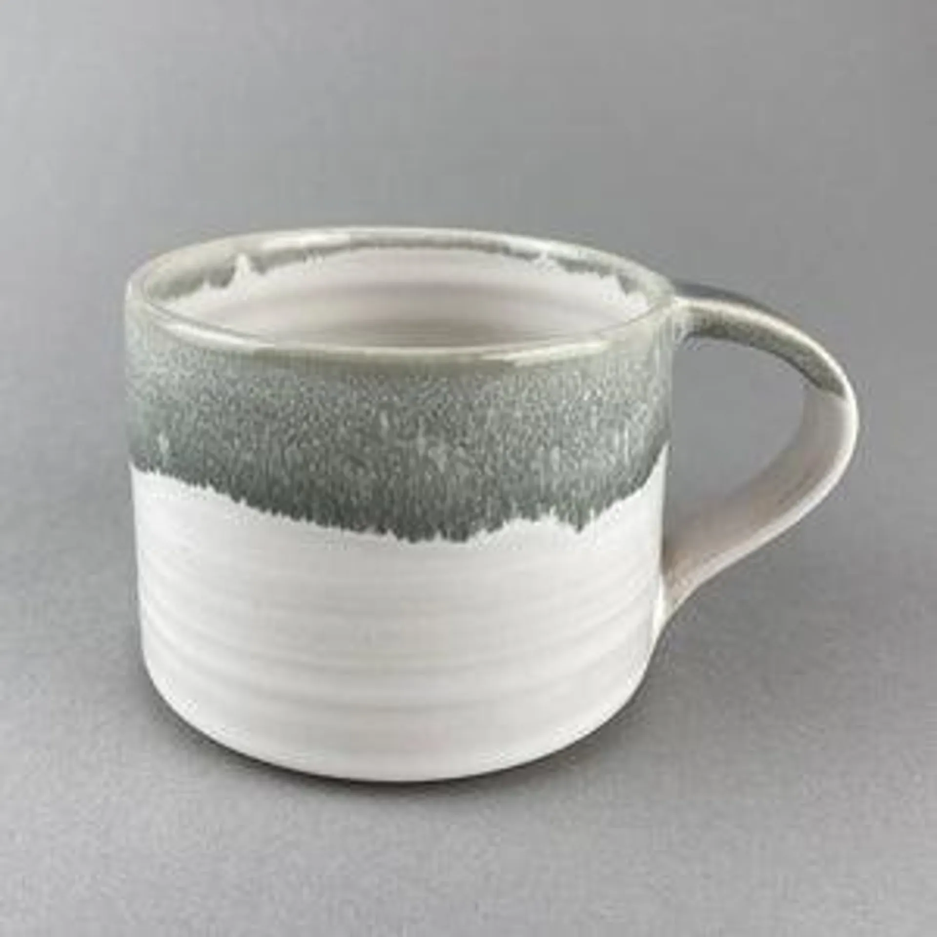 Grey Rim Mug