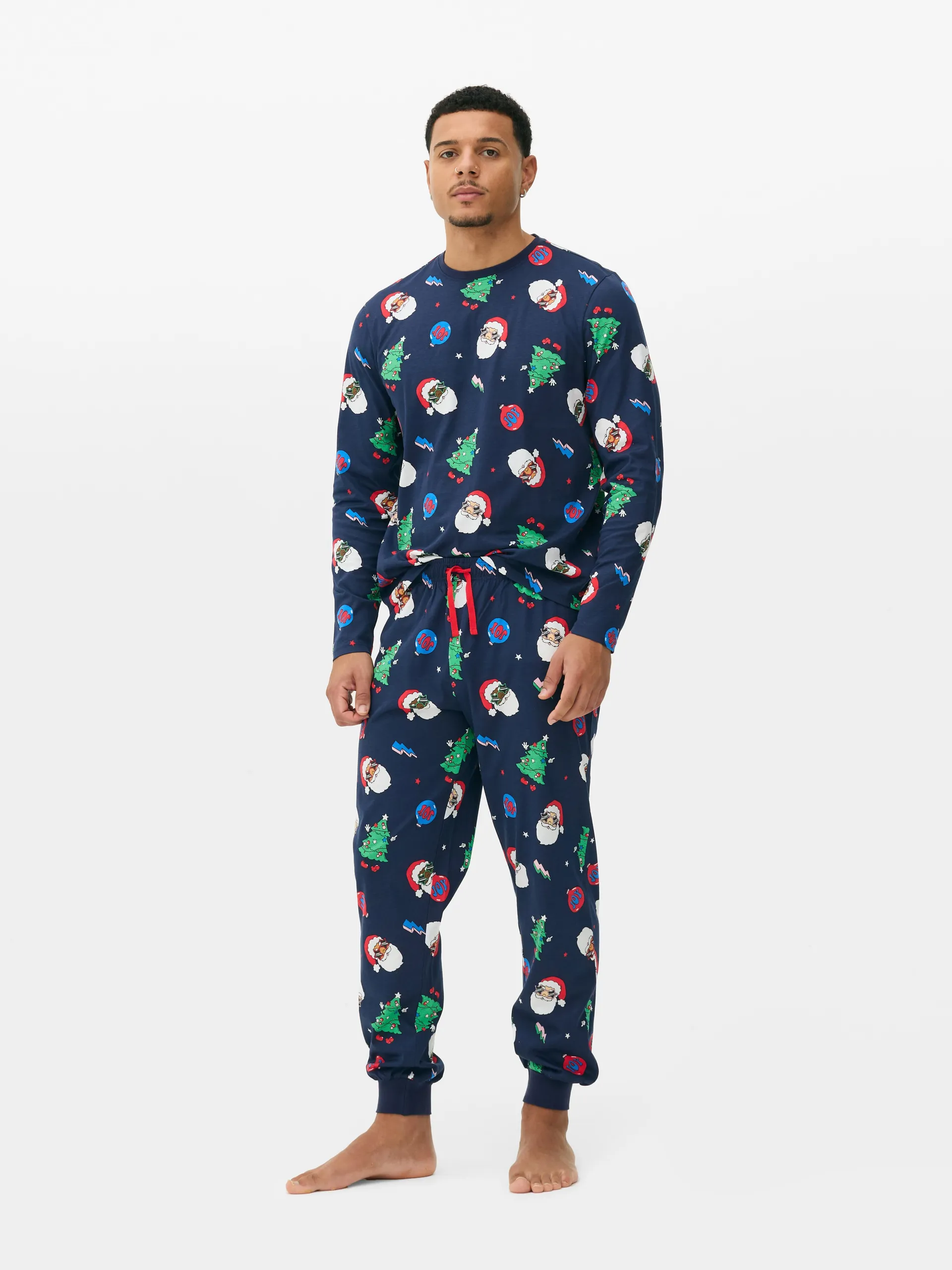 Men’s Santa Family Pyjamas