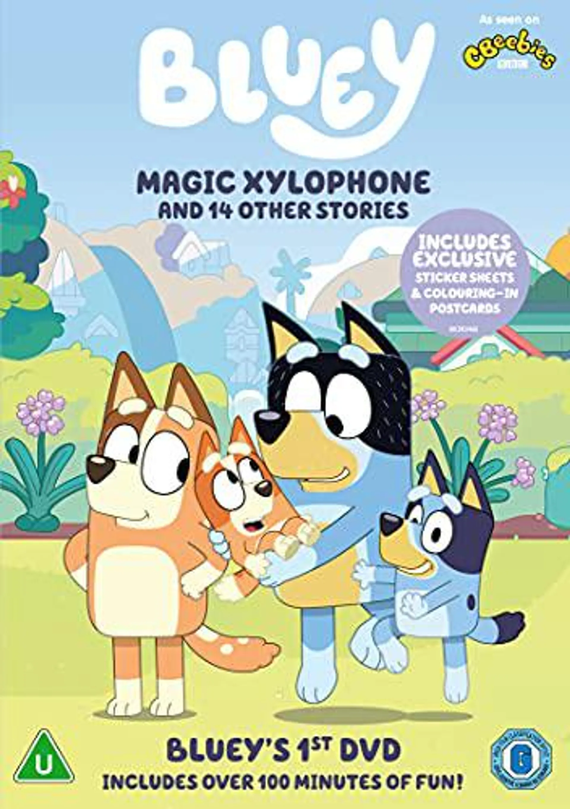 Bluey - Magic Xylophone and Other Stories (includes exclusive stickers and postcards)